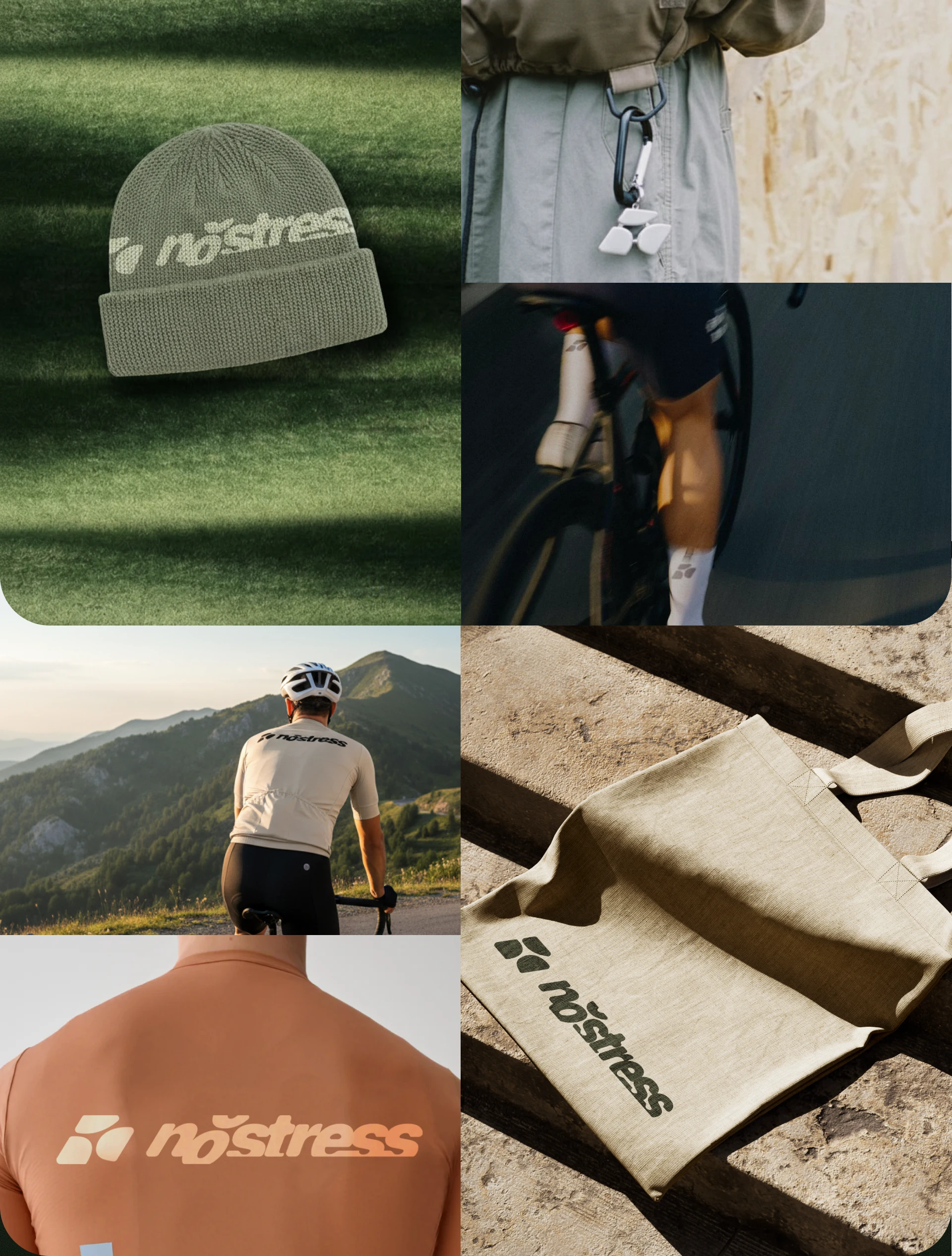 NOSTRESS Outdoor lifestyle brand-Branding & Development — Изображение №7 — Брендинг на Dprofile