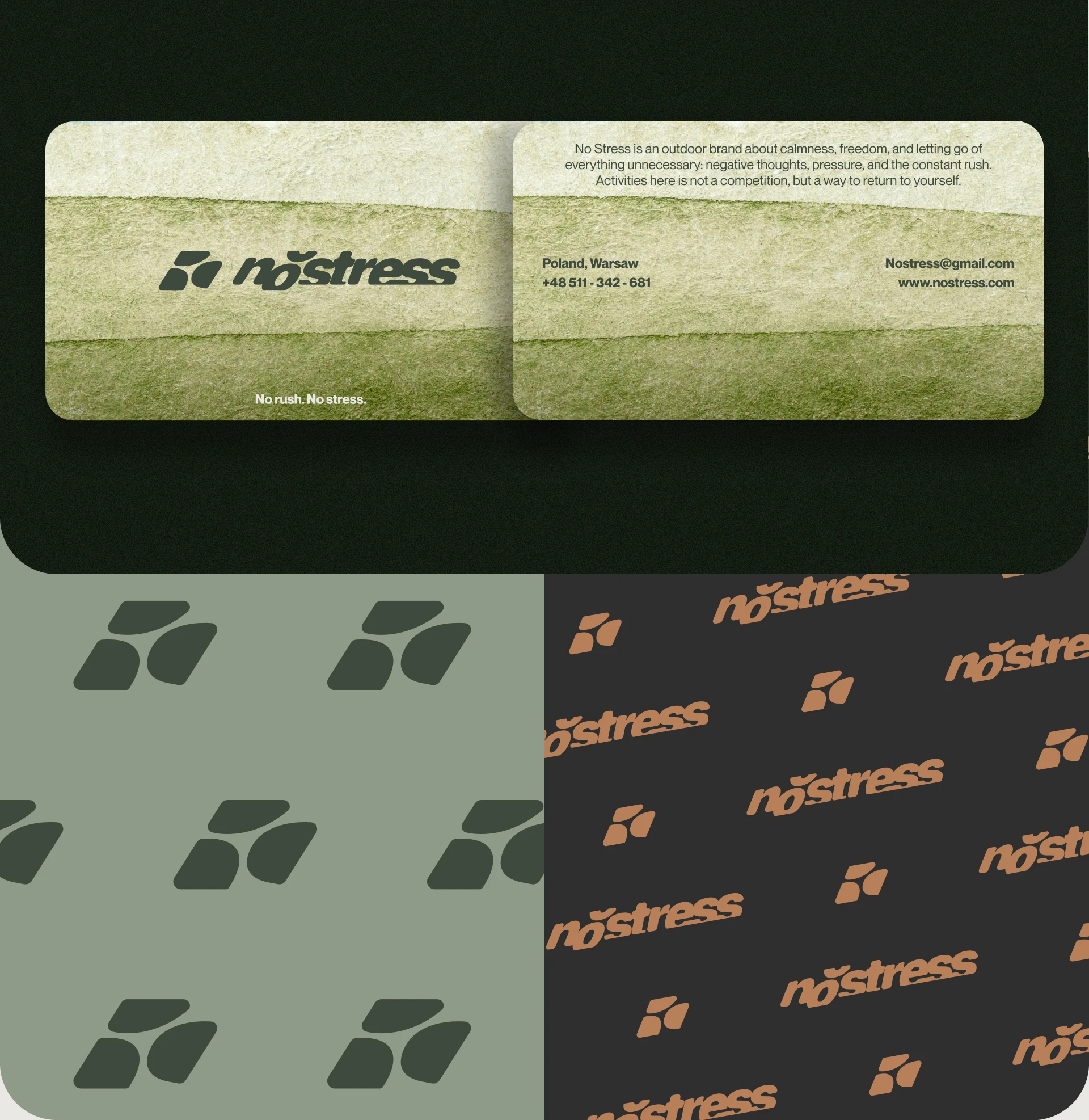 NOSTRESS Outdoor lifestyle brand-Branding & Development — Изображение №8 — Брендинг на Dprofile