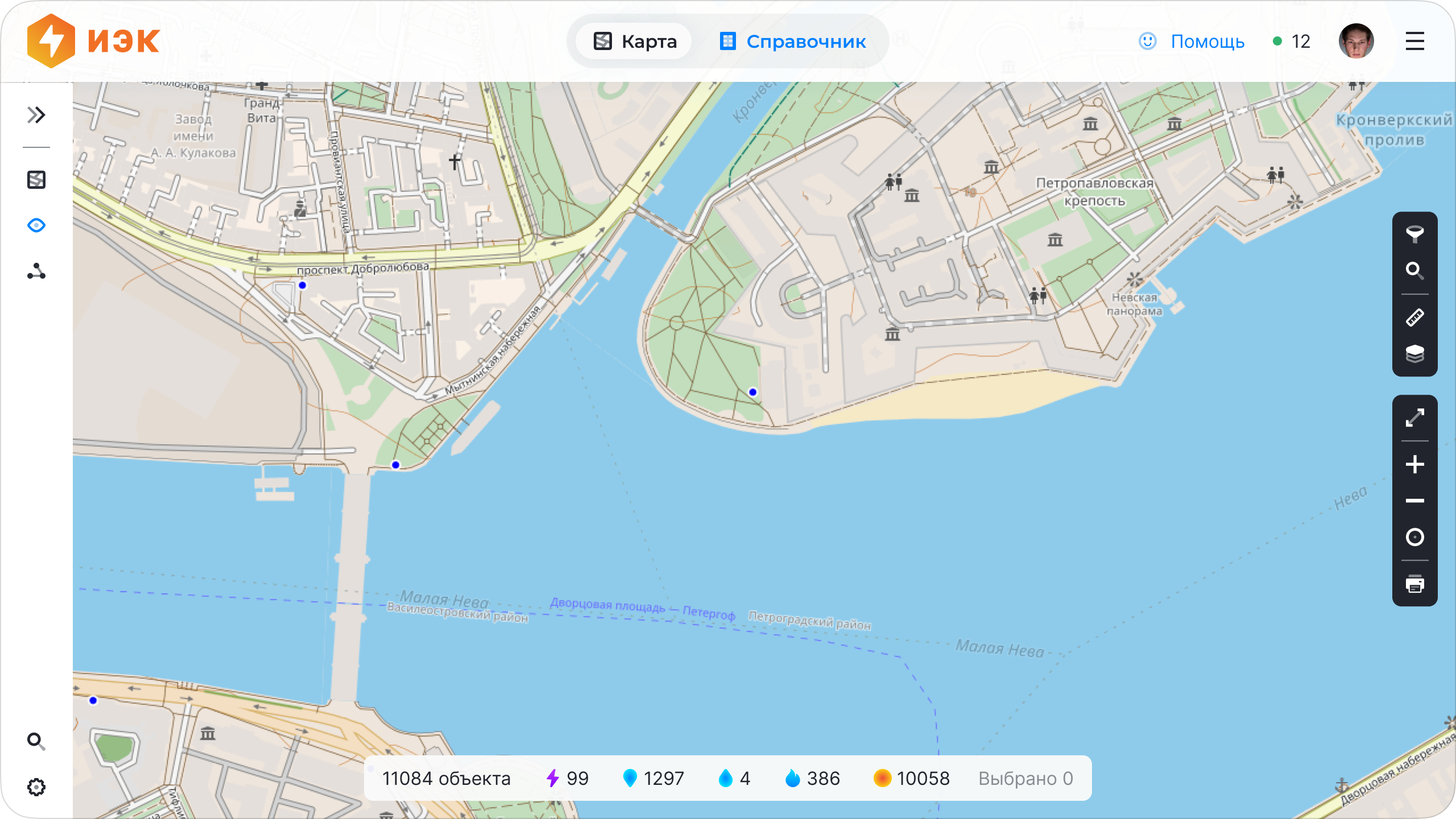 Геоинформационный сервис — Изображение №1 — Интерфейсы на Dprofile