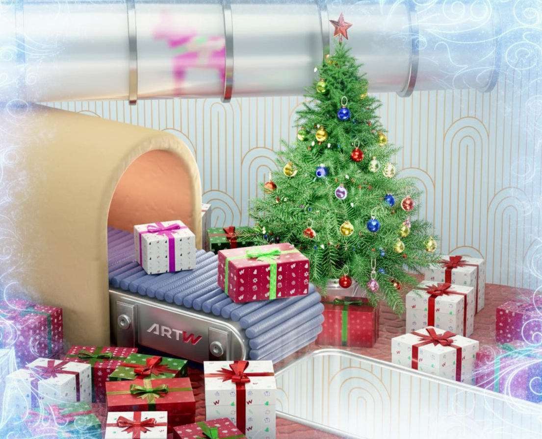 Новогодняя открытка от ARTW на Dprofile