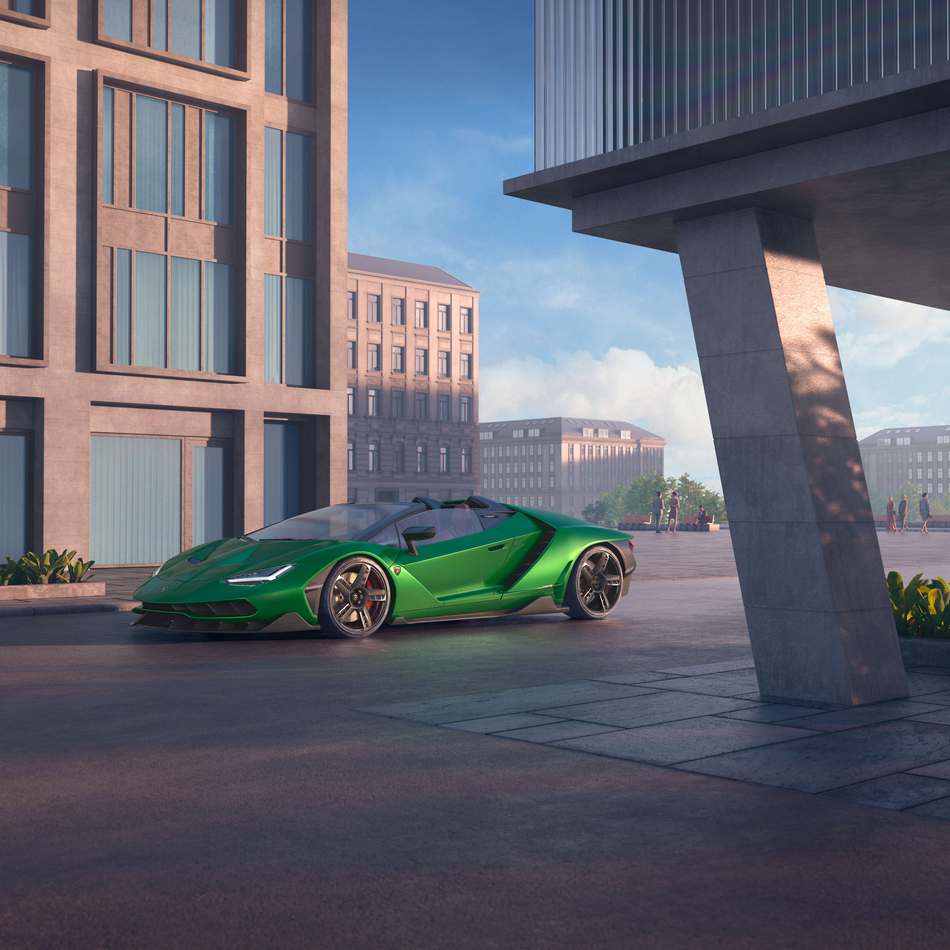 Centenario | Full CGI — Изображение №1 — Графика, 3D на Dprofile