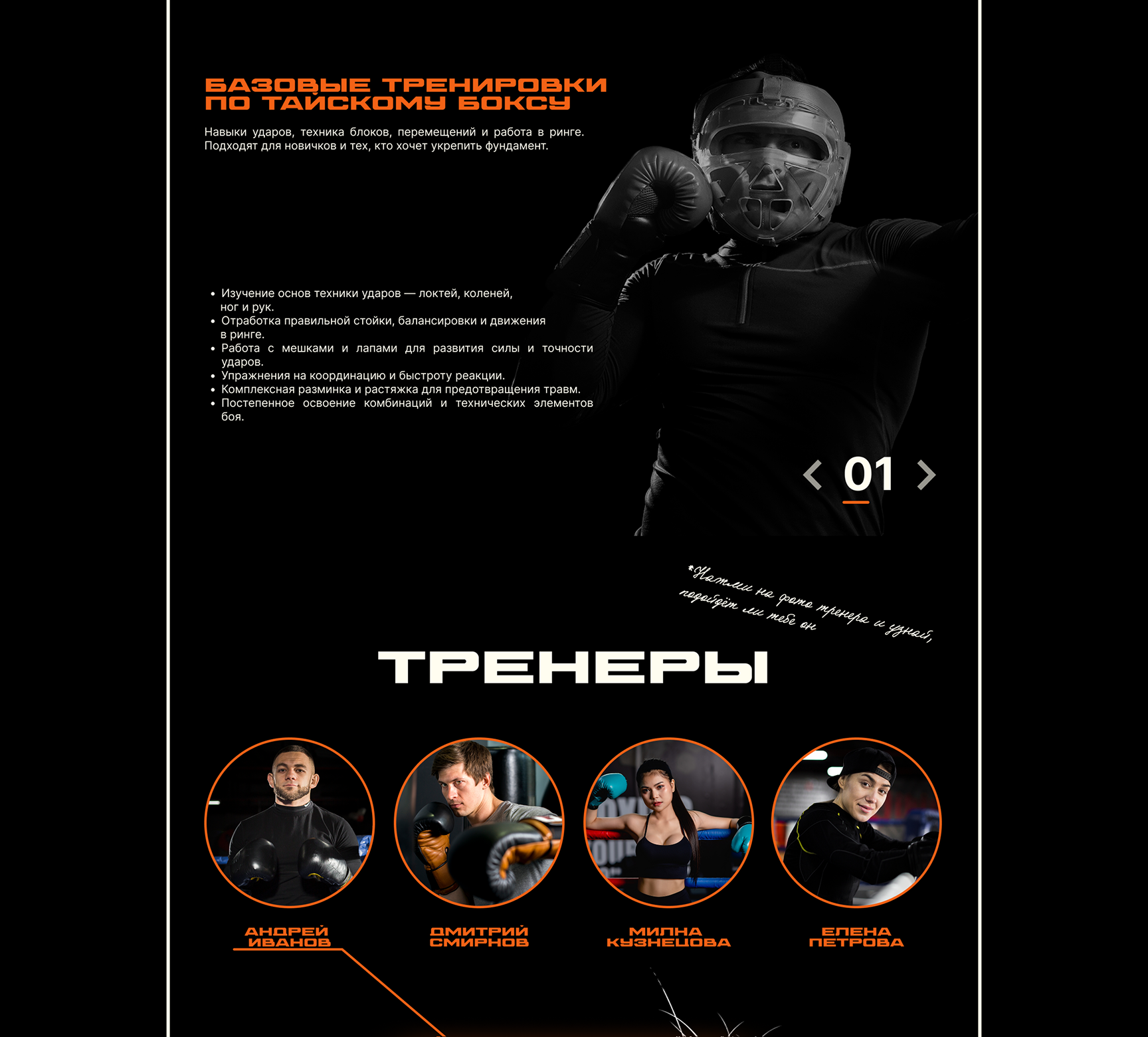Лендинг. TigerClub — Изображение №8 — Интерфейсы на Dprofile
