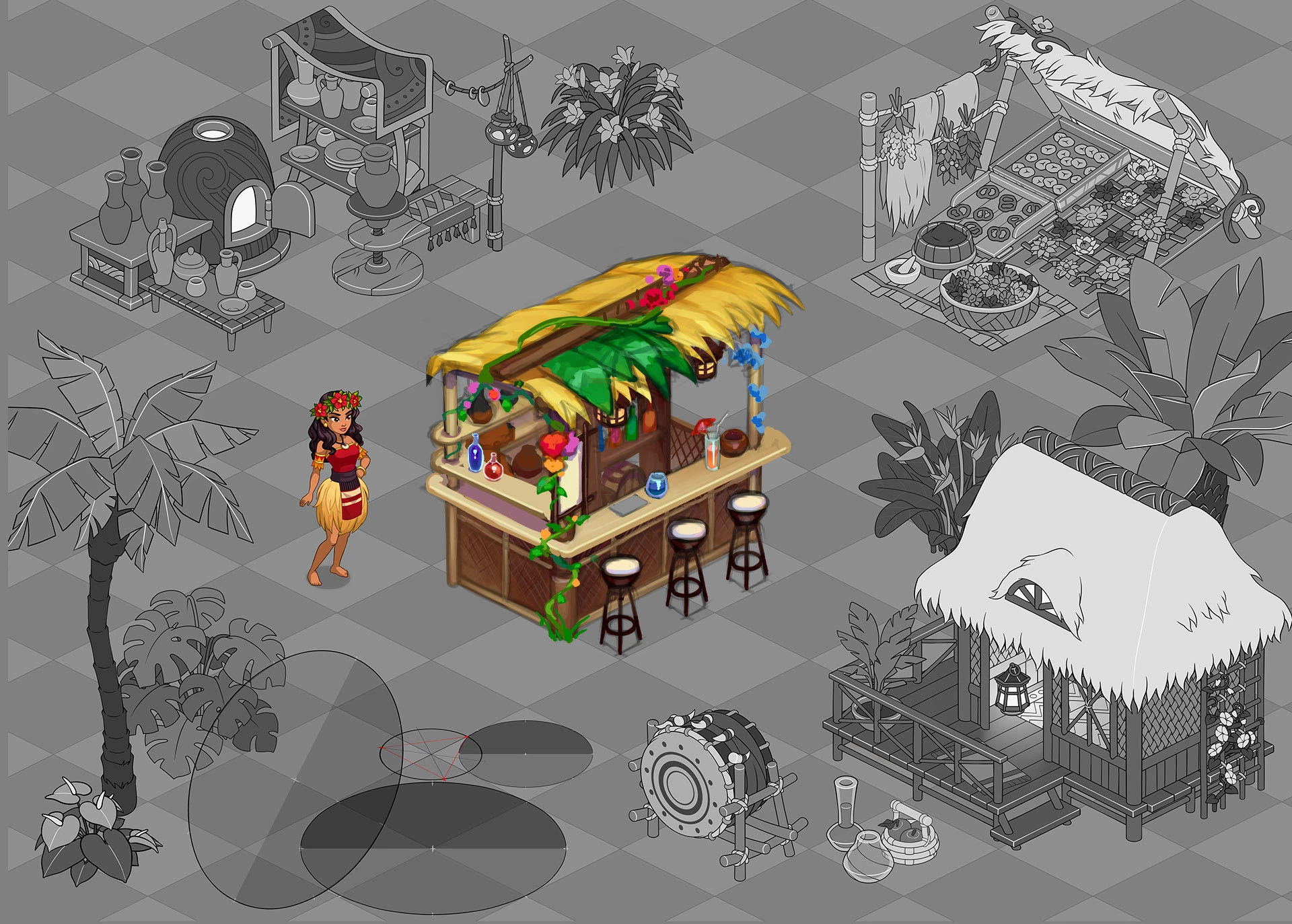 ТЗ на построение от Volka Games — Изображение №2 — Иллюстрация на Dprofile