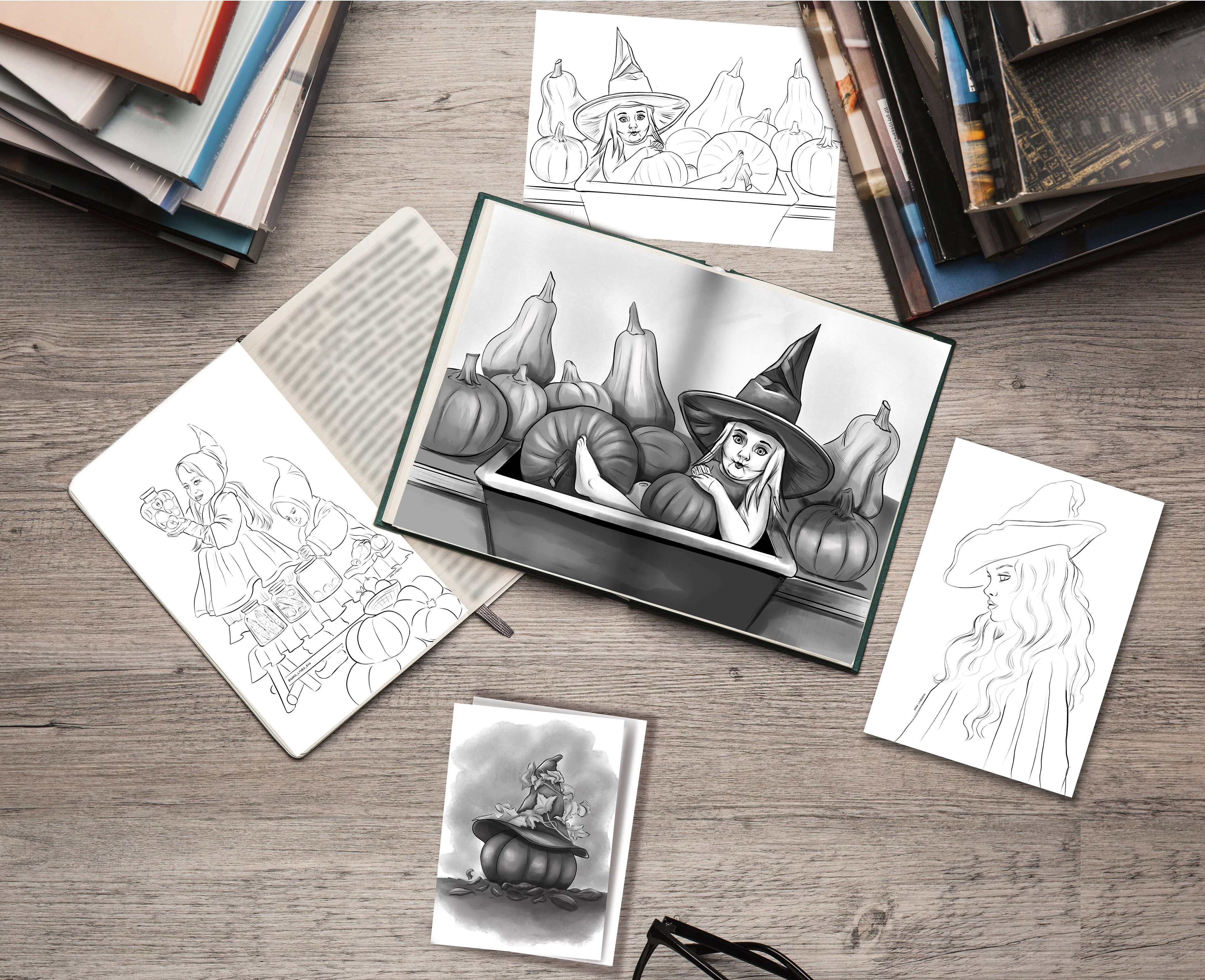 Книжная графика — Изображение №1 — Иллюстрация, Графика на Dprofile