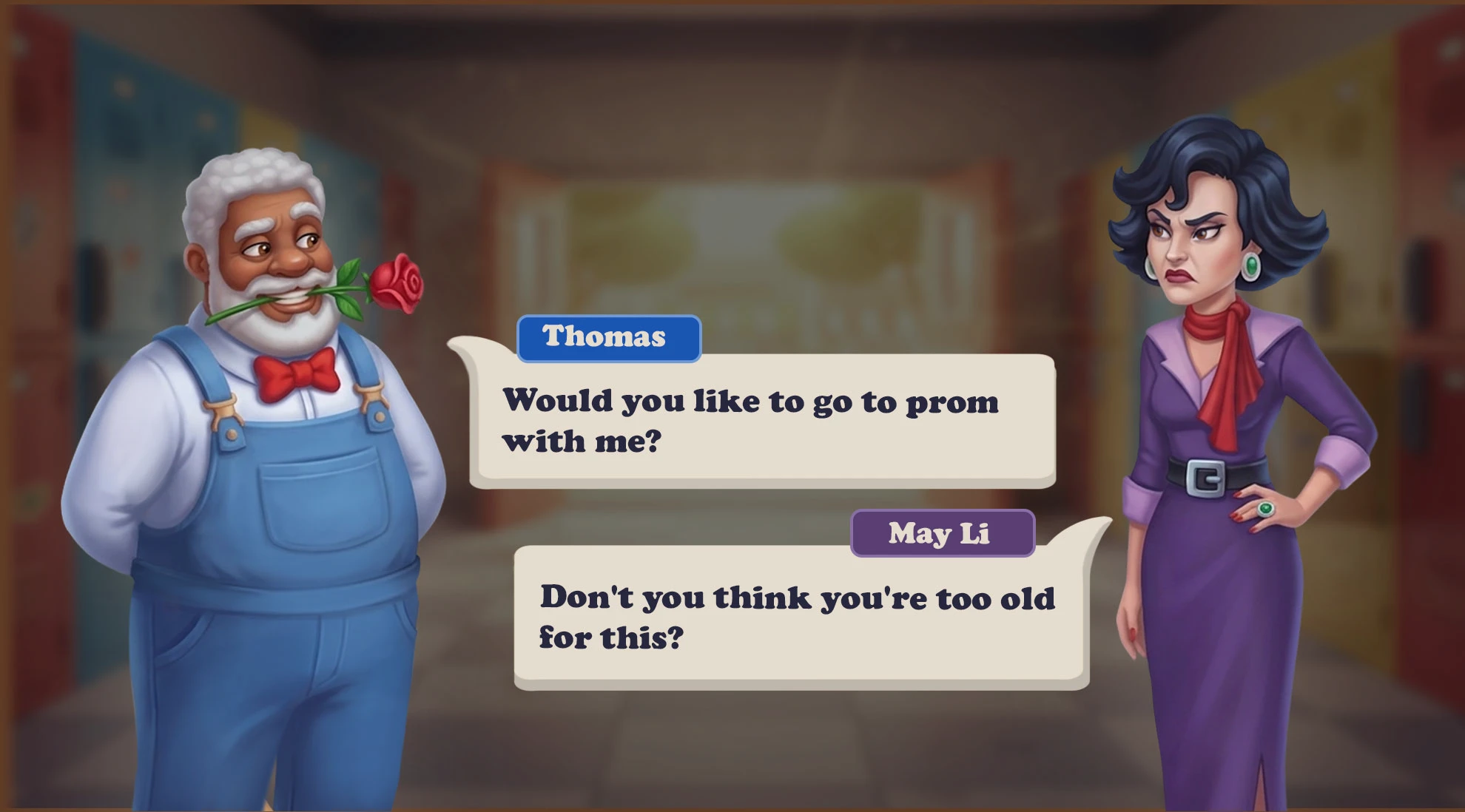 Профиль Anna Lyubaeva Казуальные персонажи "Cтаршая школа." Casual game — Изображение №8 — Иллюстрация на Dprofile