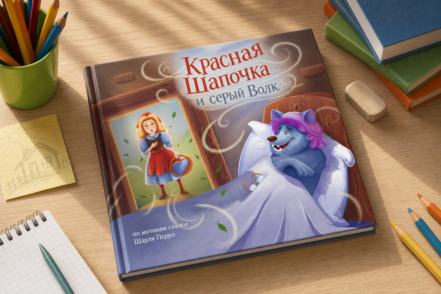 Сказка "Красная Шапочка" — Изображение №1 — Иллюстрация на Dprofile