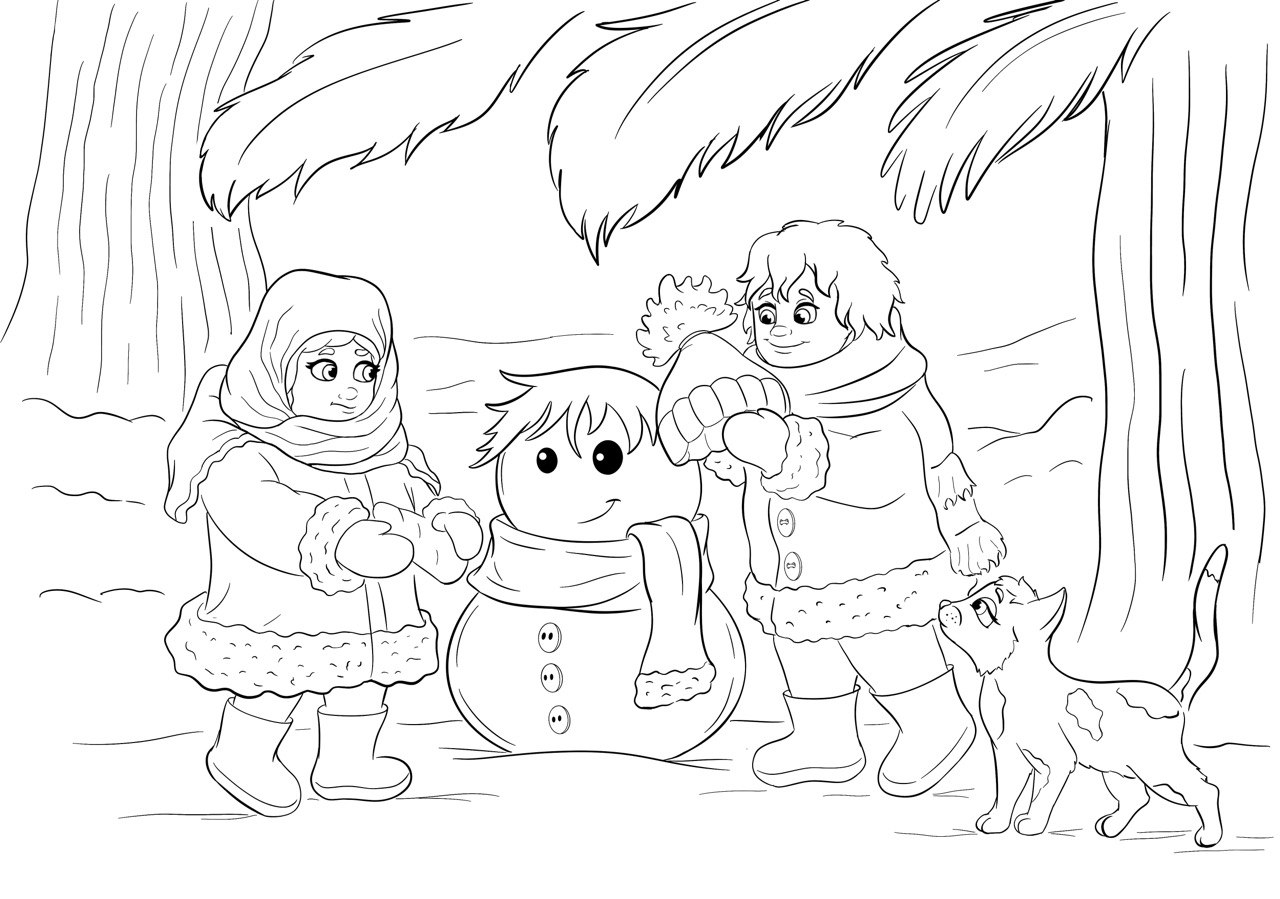 Детская раскраска — Изображение №3 — Иллюстрация на Dprofile