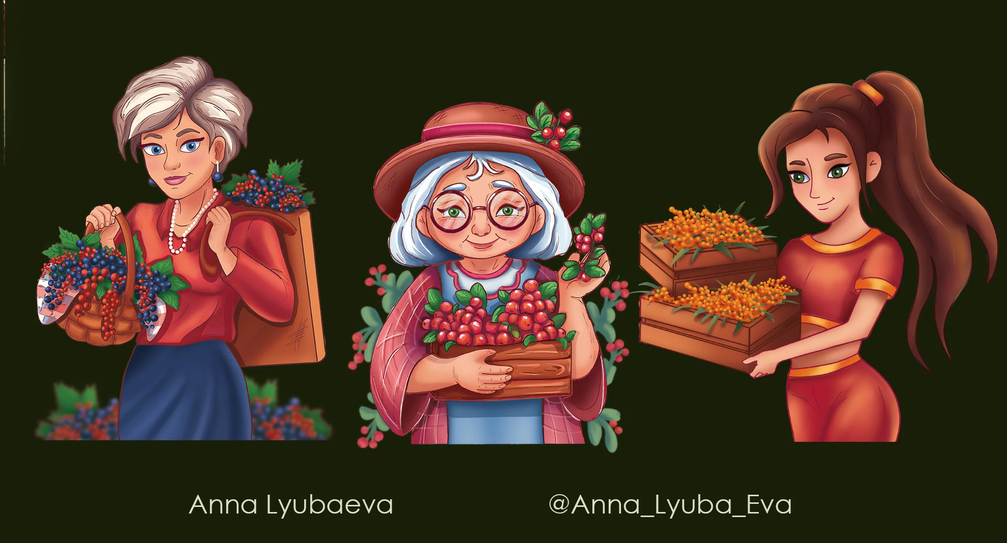 Дизайн этикетки для морса "ВкусВилл". — Изображение №7 — Брендинг, Иллюстрация на Dprofile