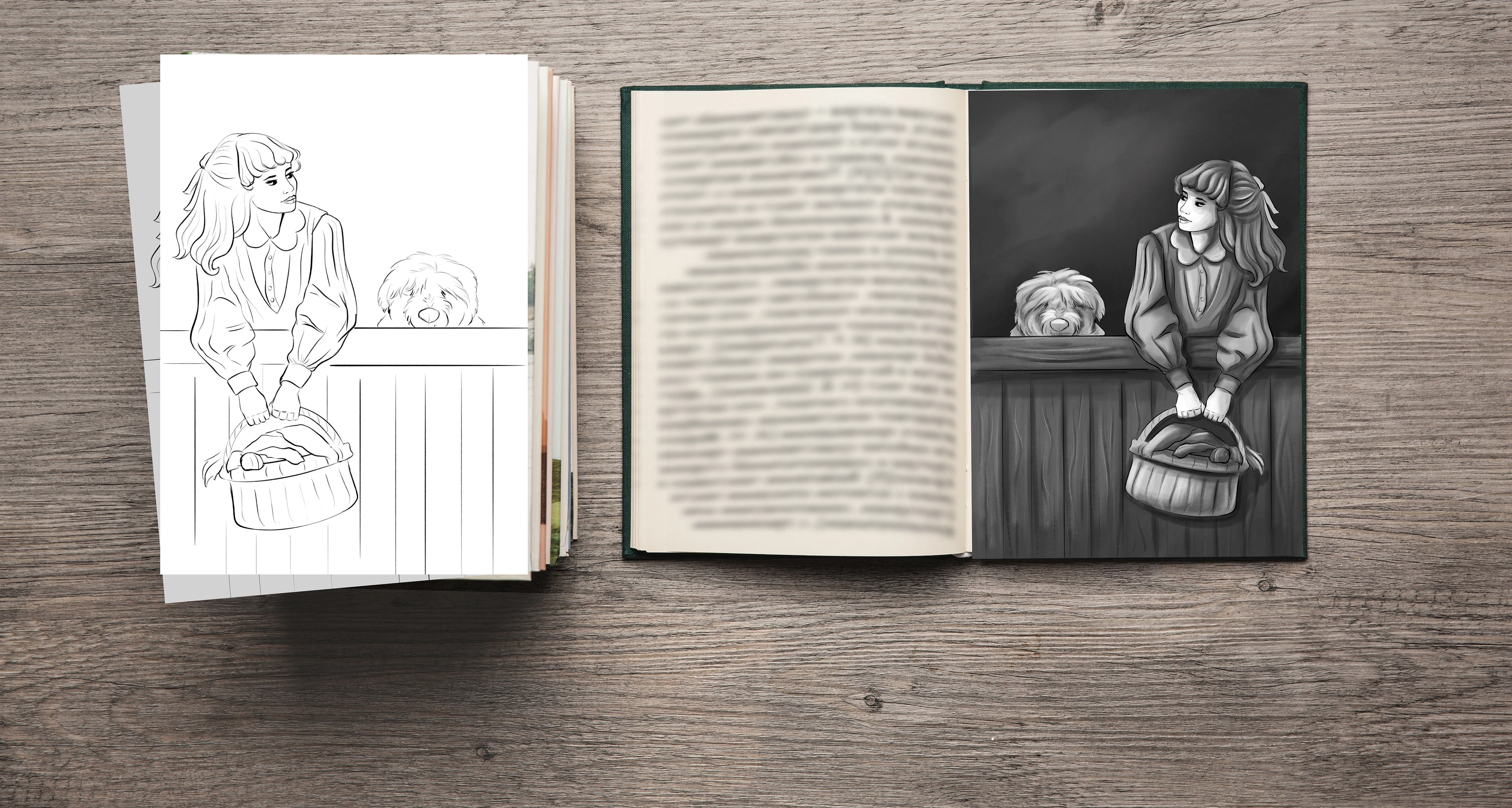 Книжная графика — Изображение №3 — Иллюстрация, Графика на Dprofile