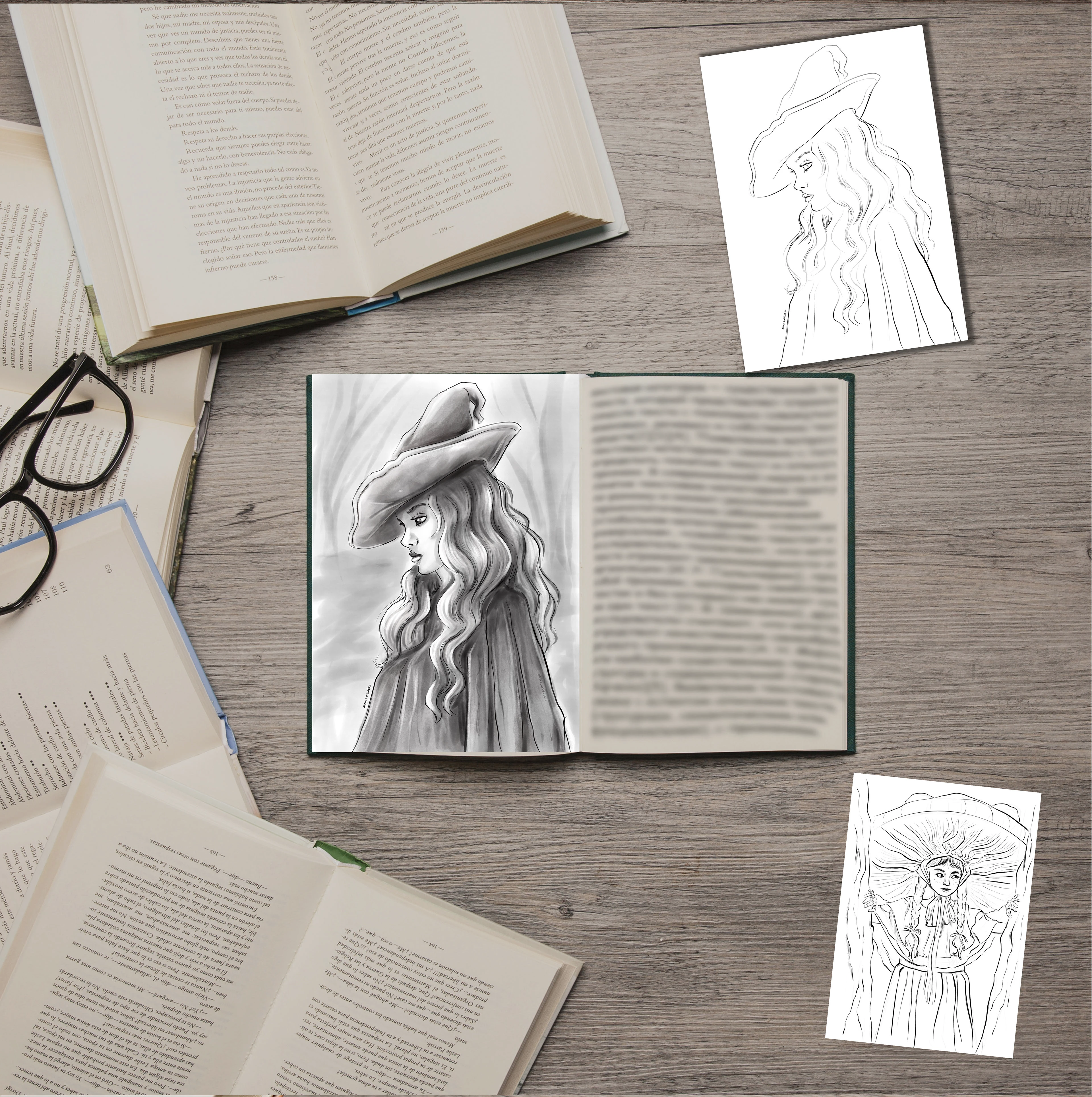 Книжная графика — Изображение №10 — Иллюстрация, Графика на Dprofile