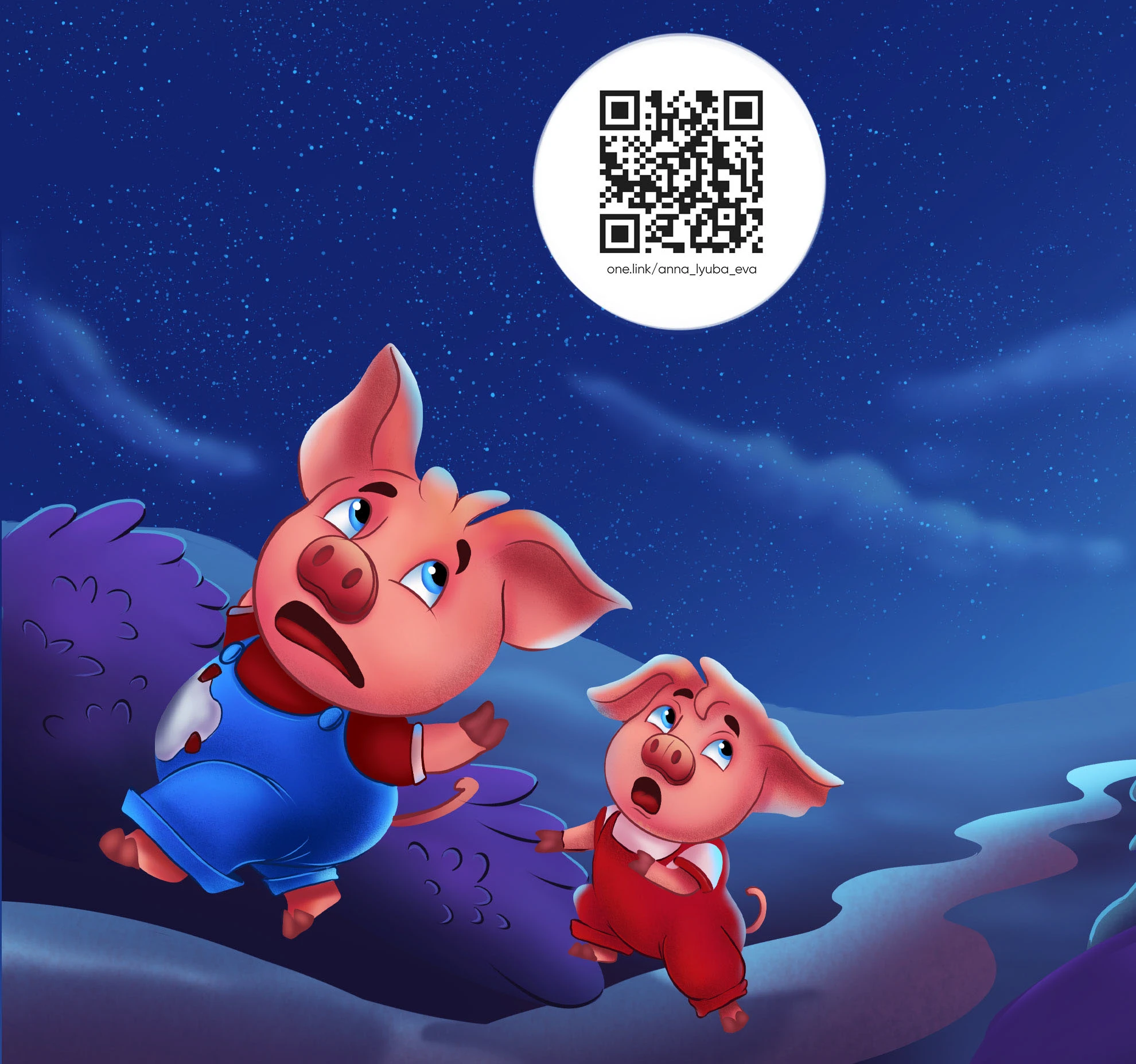 Три поросёнка. Детская книга — Изображение №20 — Иллюстрация на Dprofile