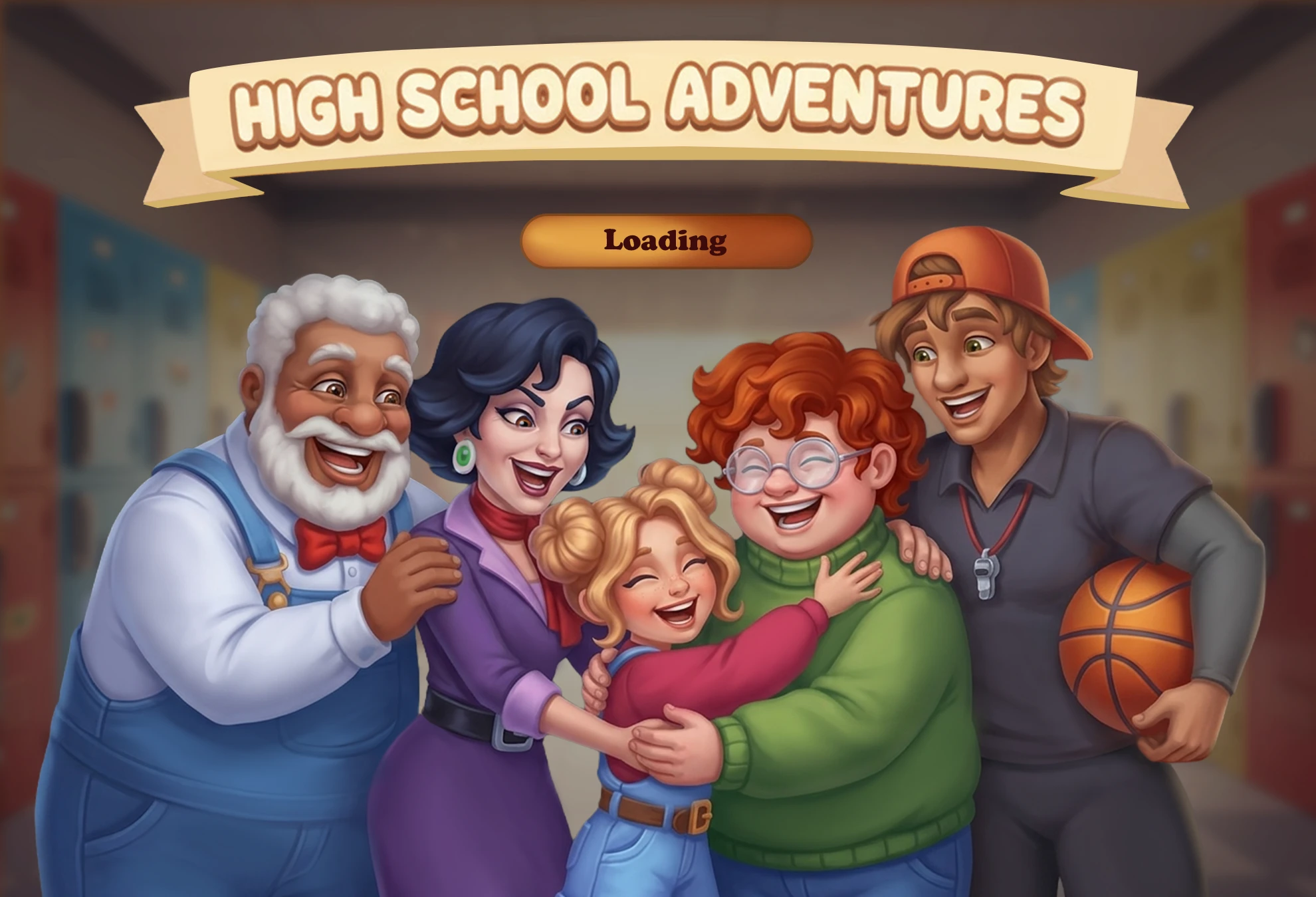 Профиль Anna Lyubaeva Казуальные персонажи "Cтаршая школа." Casual game — Изображение №1 — Иллюстрация на Dprofile