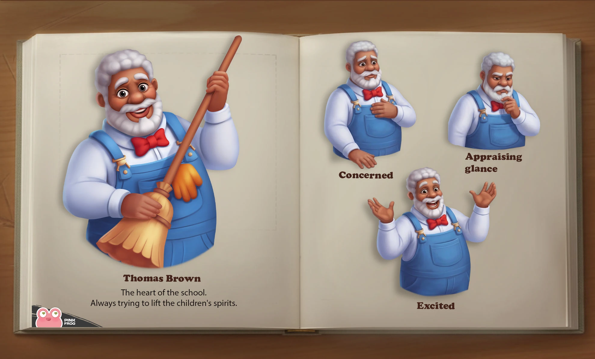 Профиль Anna Lyubaeva Казуальные персонажи "Cтаршая школа." Casual game — Изображение №12 — Иллюстрация на Dprofile