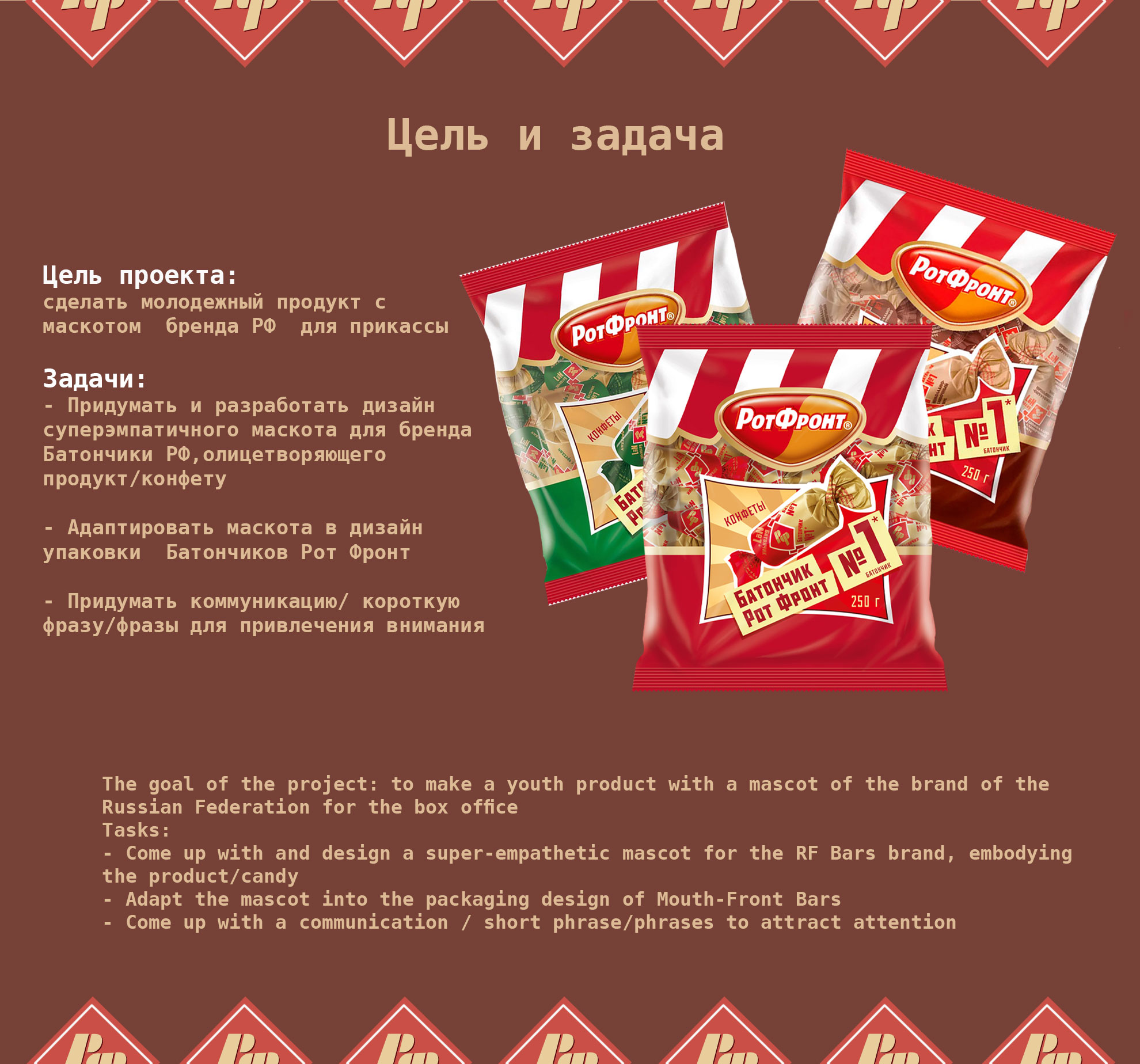 Маскот  для "Рот Фронт". Бренд персонаж. — Изображение №2 — Брендинг, Иллюстрация на Dprofile