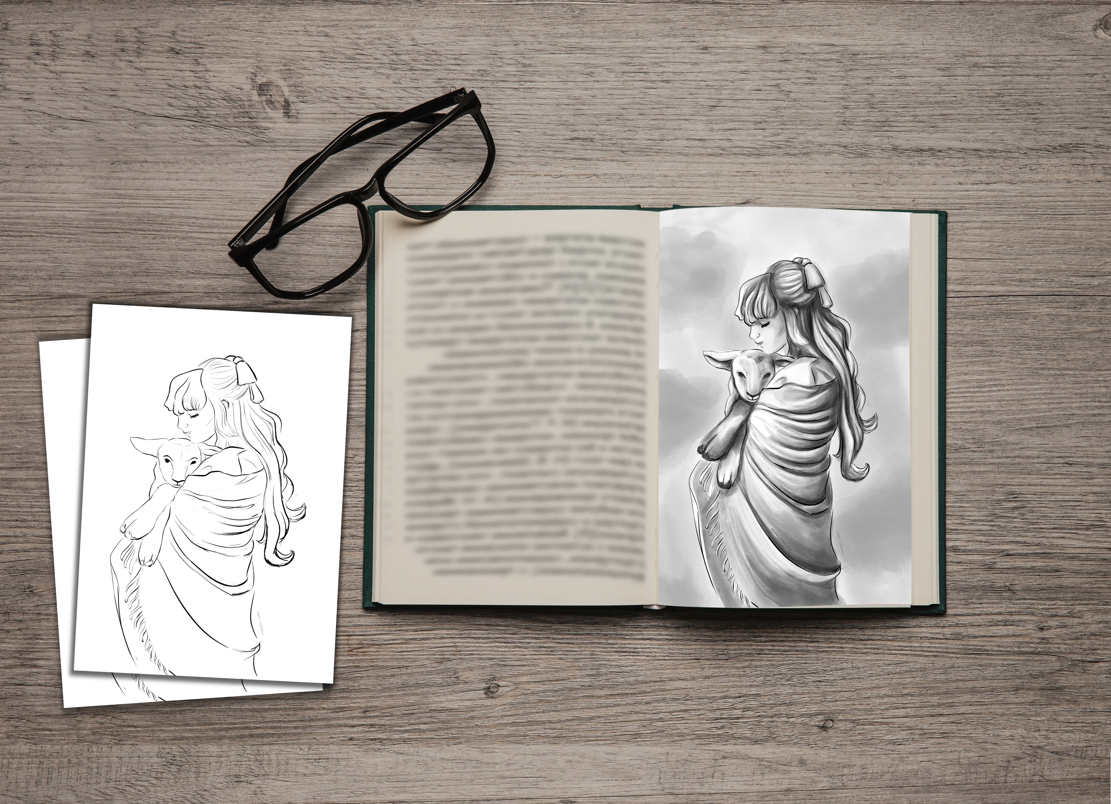 Книжная графика — Изображение №4 — Иллюстрация, Графика на Dprofile