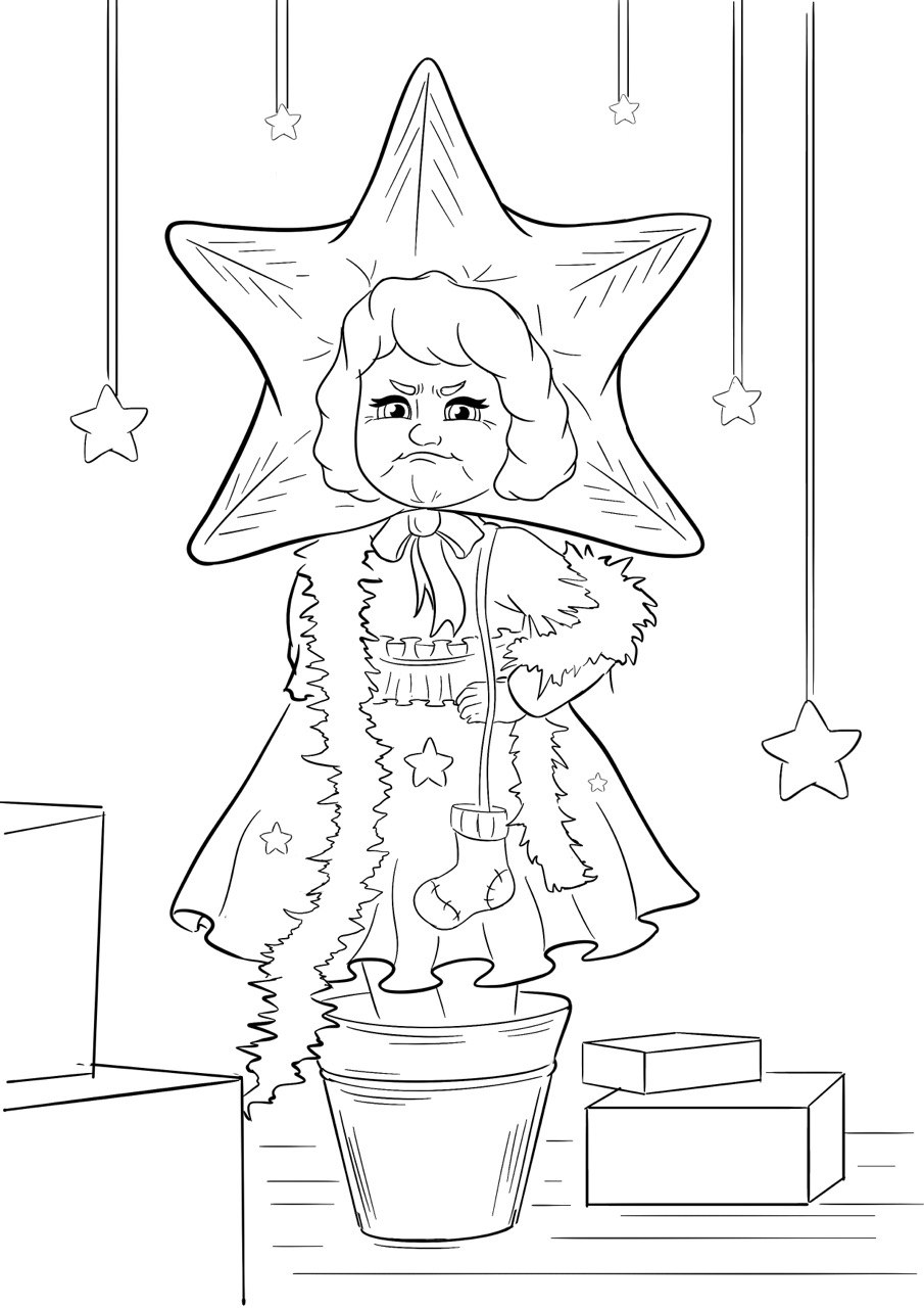 Детская раскраска — Изображение №5 — Иллюстрация на Dprofile