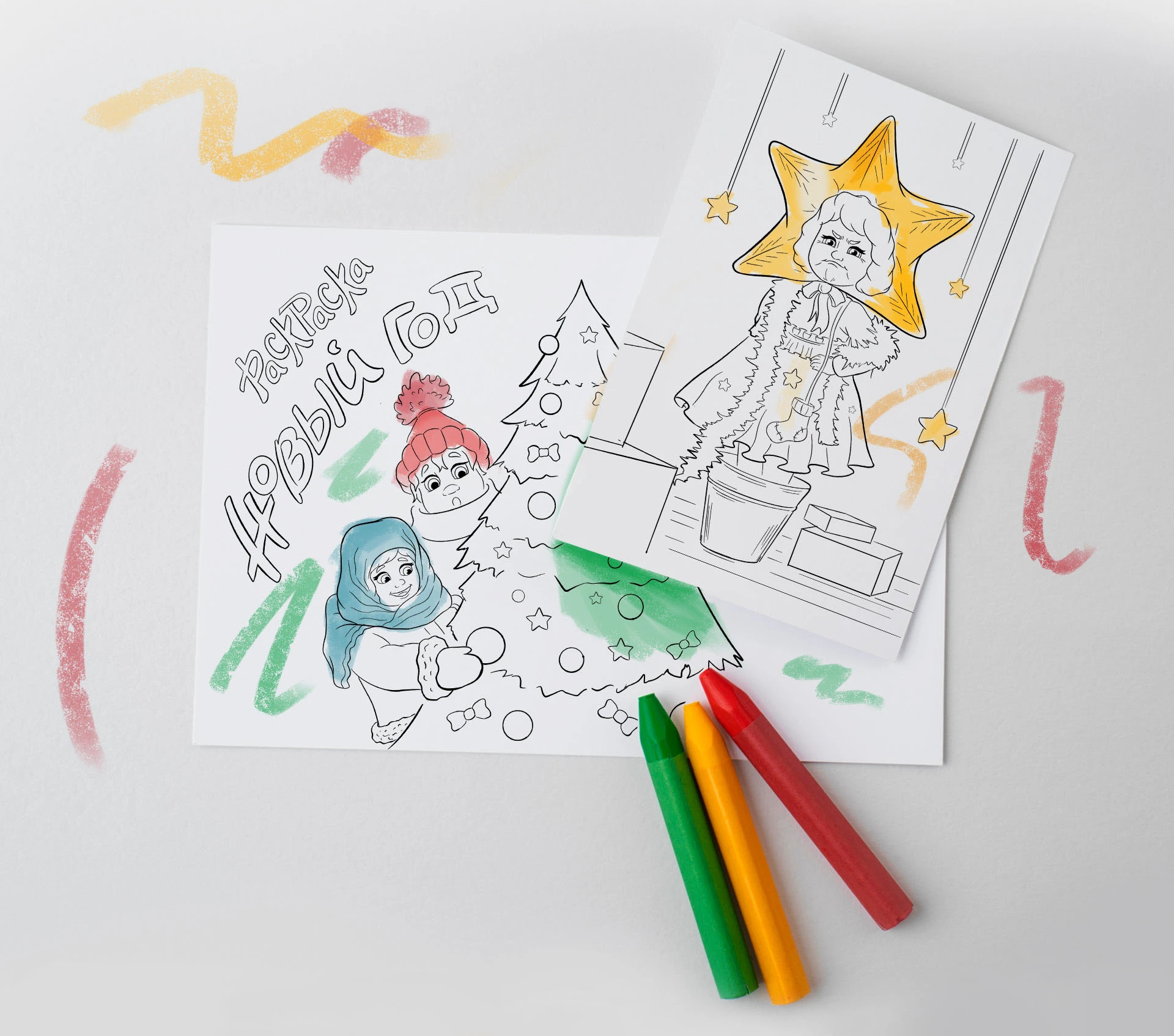 Детская раскраска — Изображение №8 — Иллюстрация на Dprofile