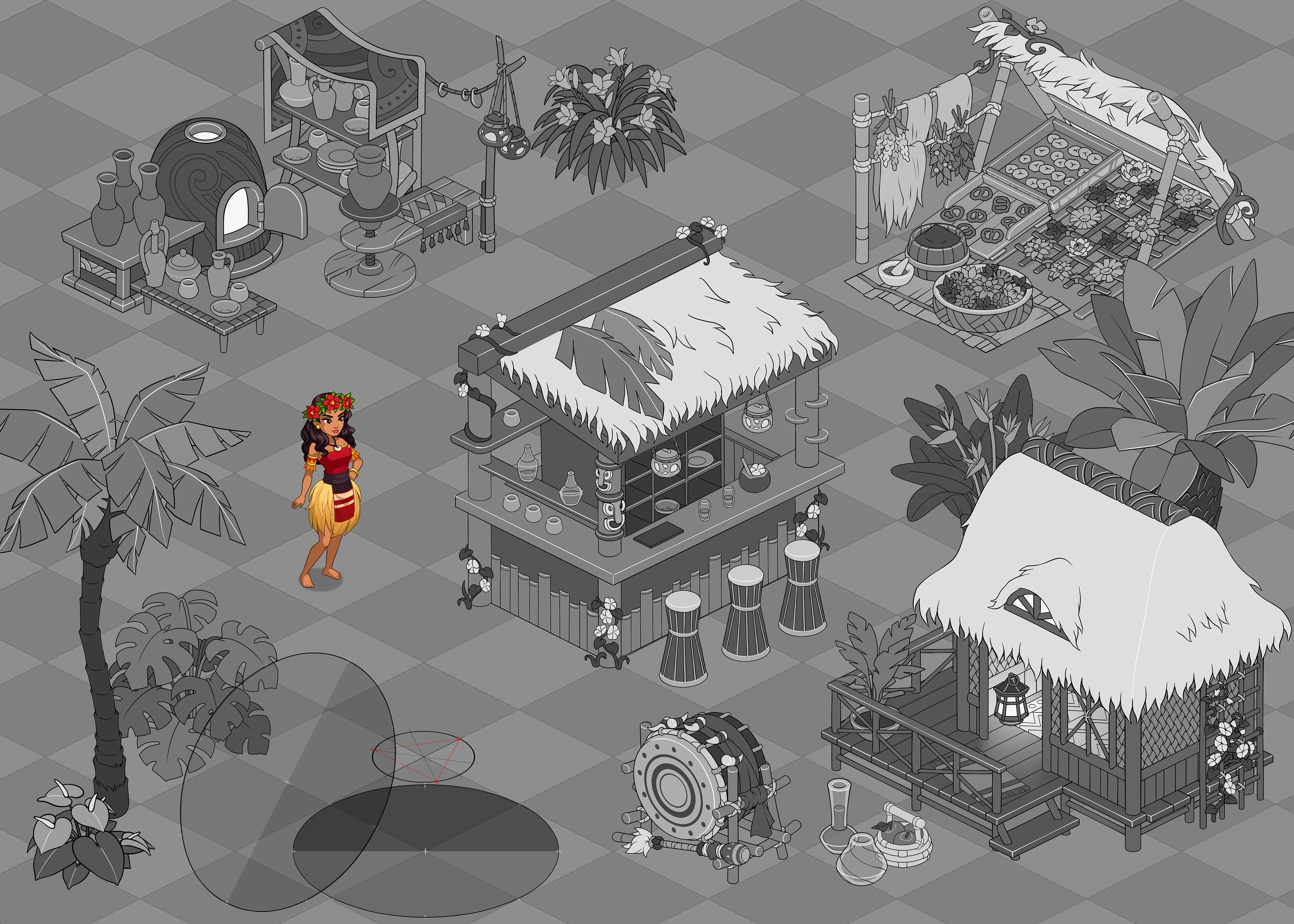 ТЗ на построение от Volka Games — Изображение №4 — Иллюстрация на Dprofile