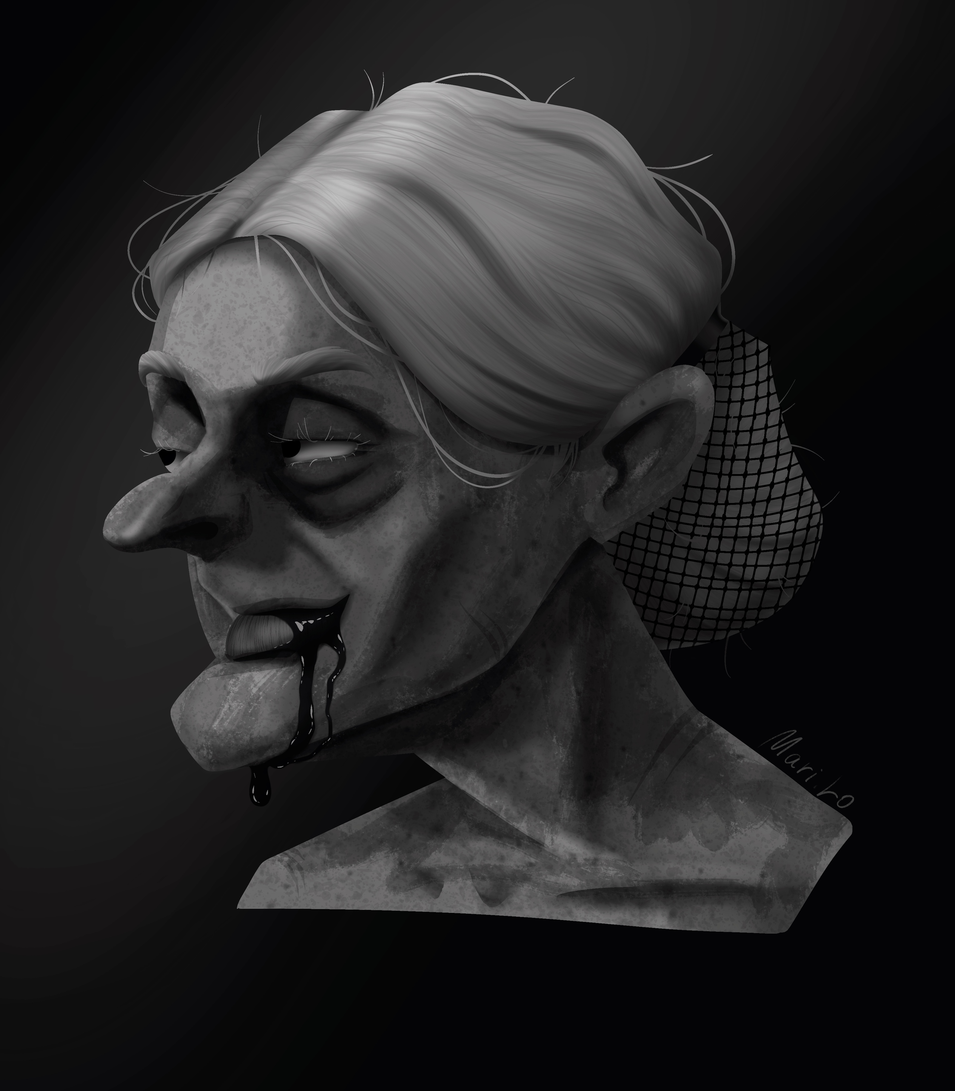 Дизайн персонажа (миссис Фарпи) Characters design concepts — Изображение №2 — Иллюстрация на Dprofile