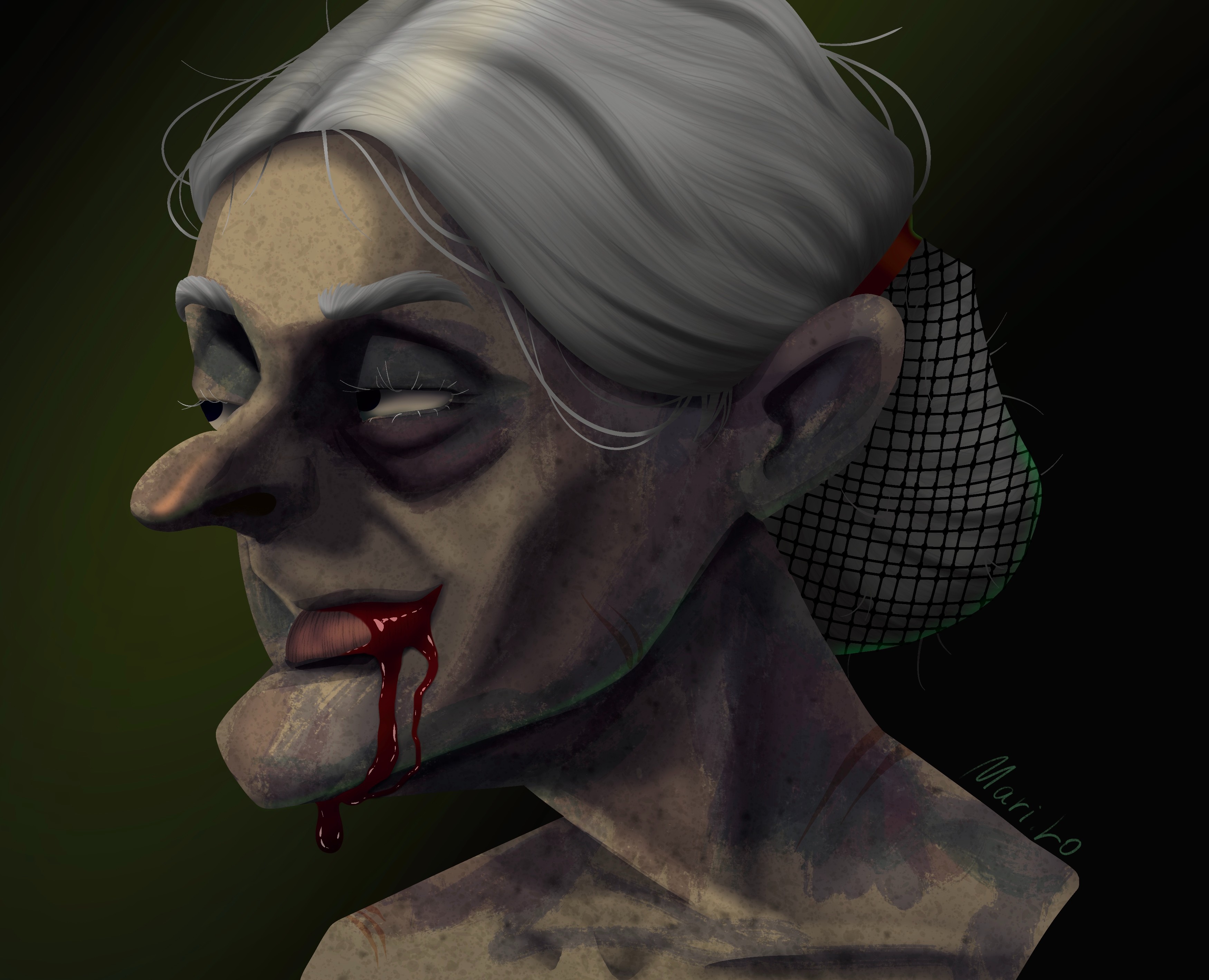 Дизайн персонажа (миссис Фарпи) Characters design concepts — Иллюстрация на Dprofile