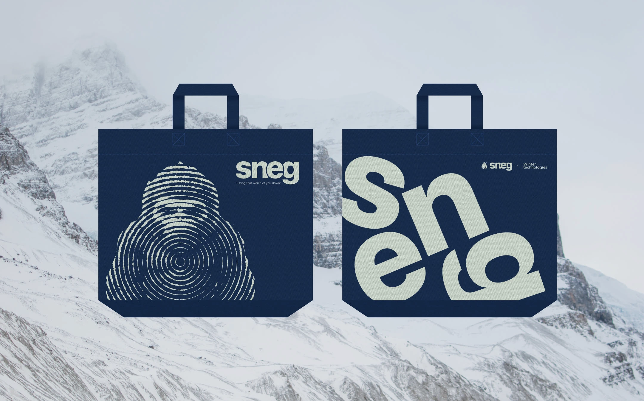 Branding tubing SNEG: logo, branding — Изображение №11 — Брендинг на Dprofile