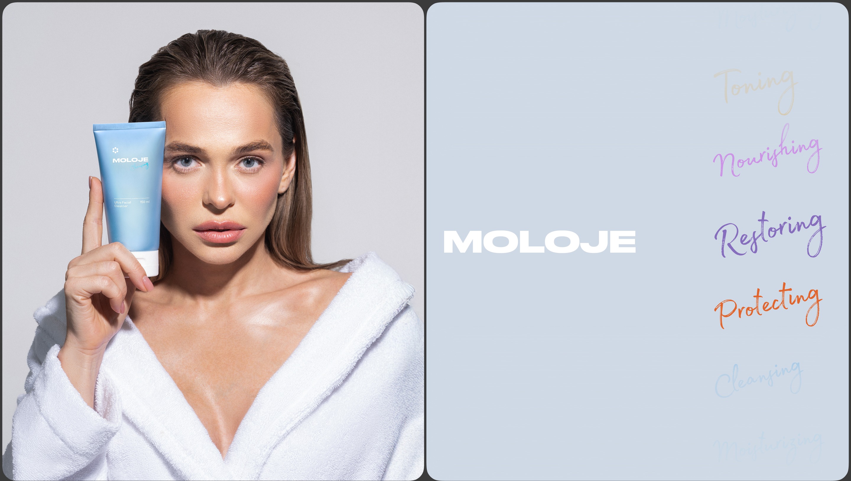 Moloje© Cosmetics brand: logo, branding — Изображение №3 — Брендинг на Dprofile