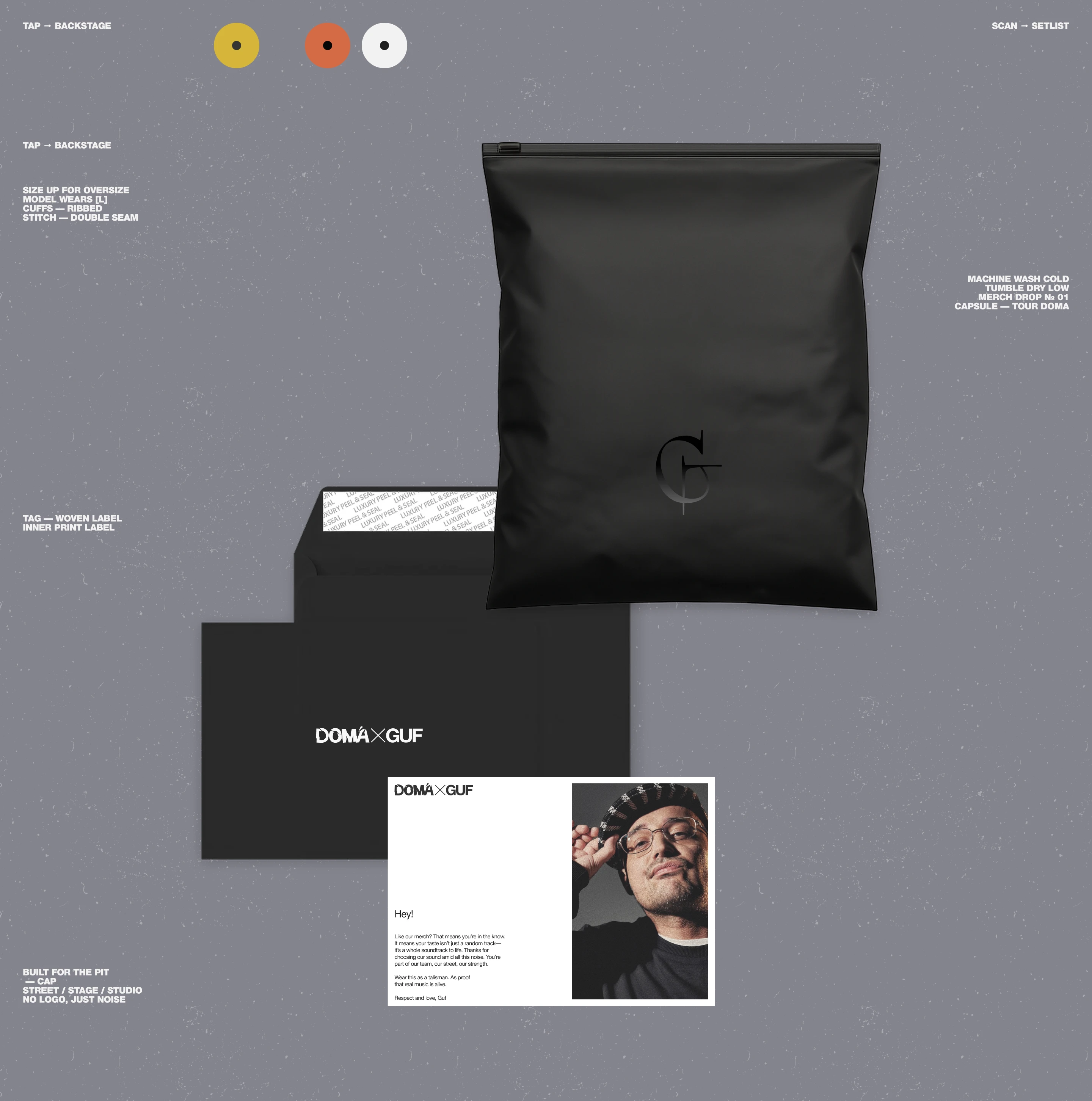 MERCH DOMA × GUF — Изображение №14 — Брендинг на Dprofile