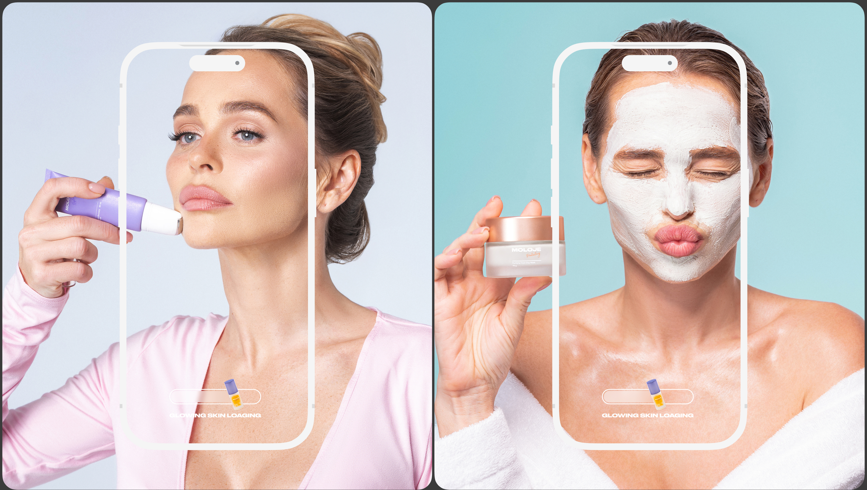 Moloje© Cosmetics brand: logo, branding — Изображение №12 — Брендинг на Dprofile