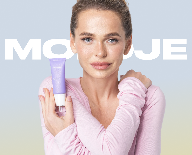 Moloje© Cosmetics brand: logo, branding на Dprofile