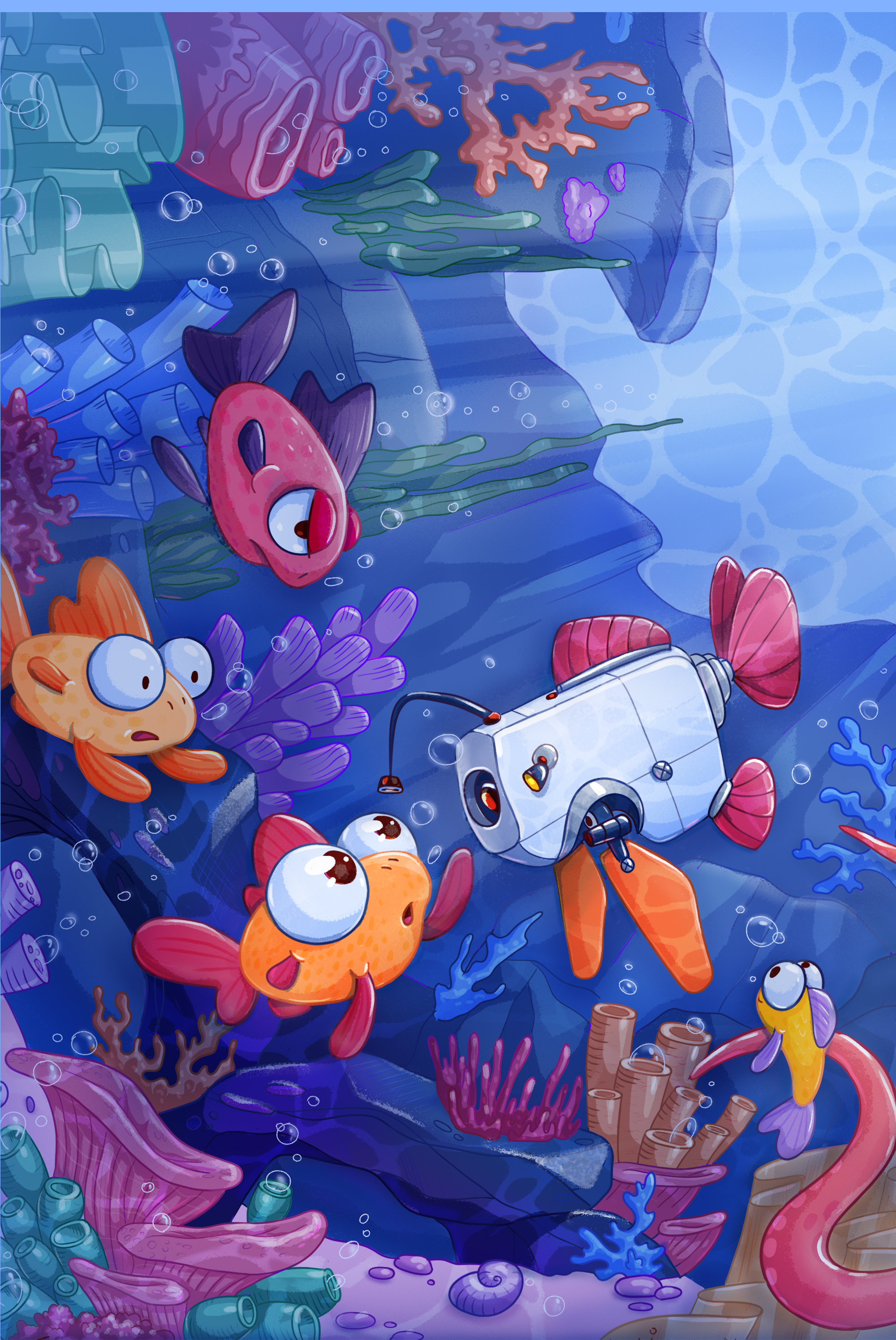 Роборыбка | March of robots — Изображение №10 — Иллюстрация на Dprofile