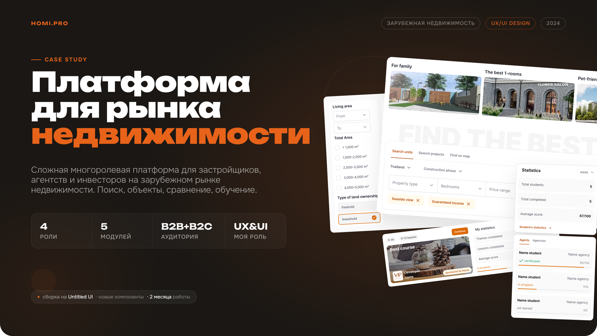 Платформа для зарубежной недвижимости — Изображение №1 — Интерфейсы на Dprofile