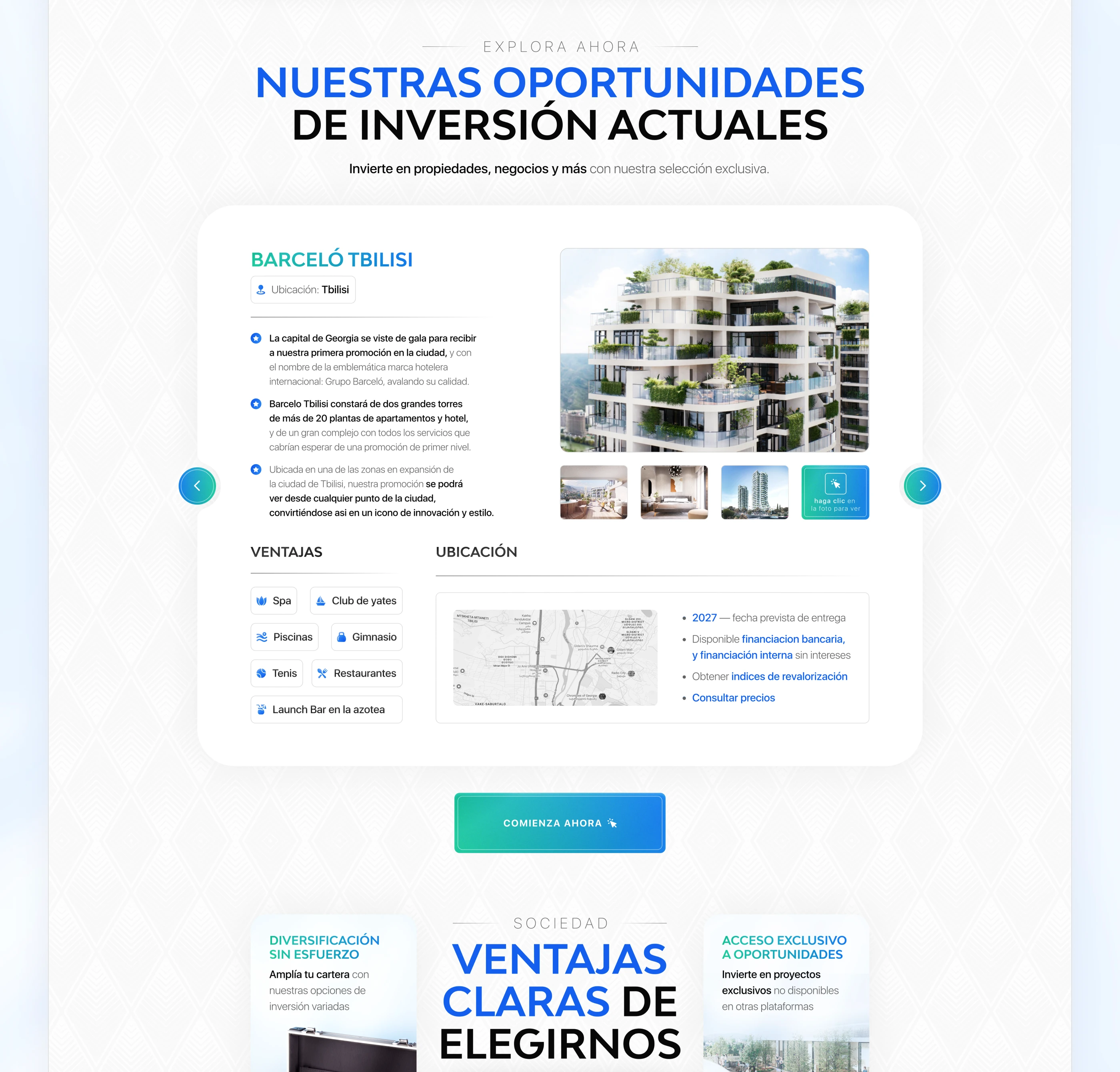 Разработка лендинга для инвестпроекта — Изображение №5 — Интерфейсы, Брендинг на Dprofile