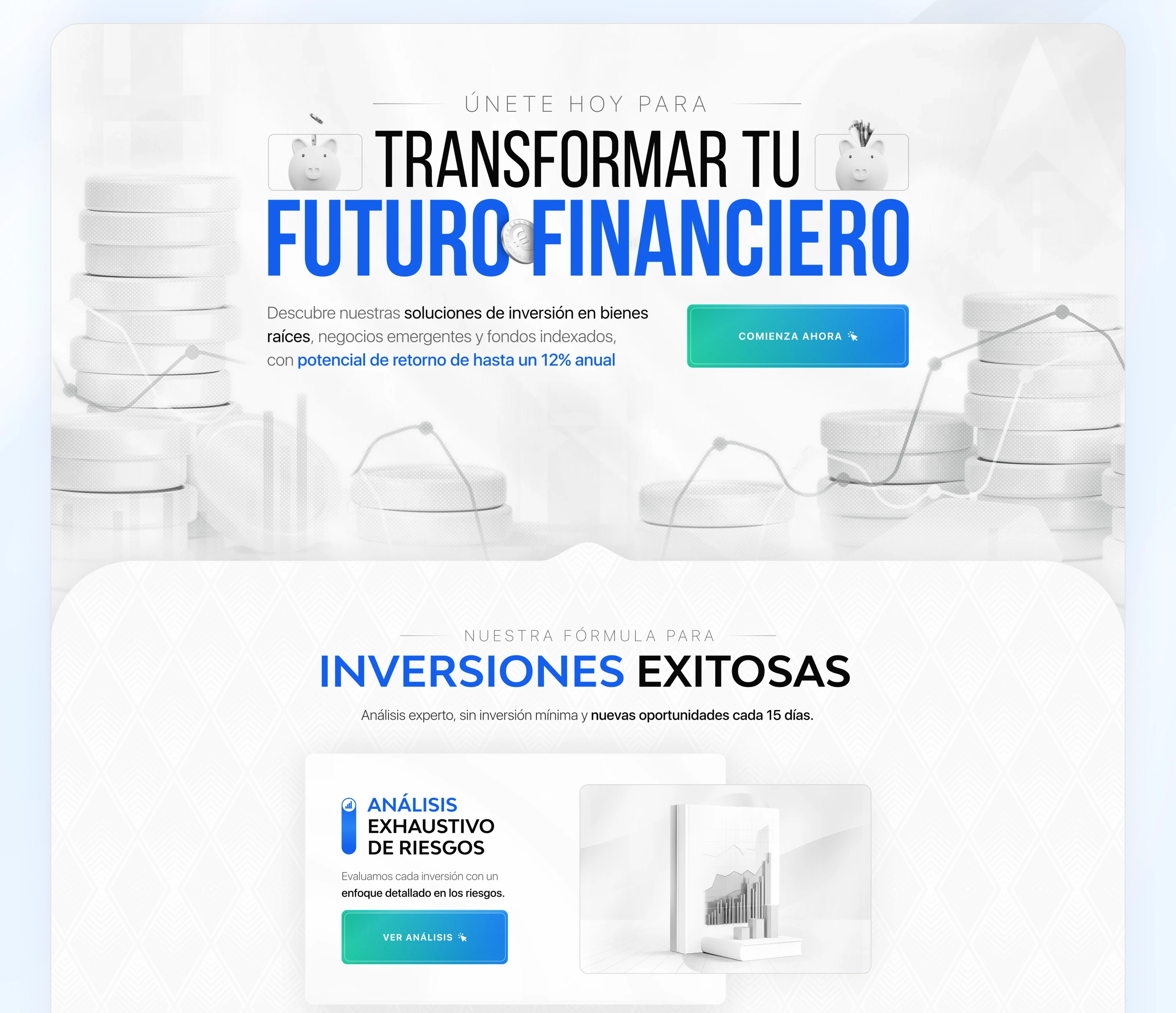 Разработка лендинга для инвестпроекта — Изображение №3 — Интерфейсы, Брендинг на Dprofile