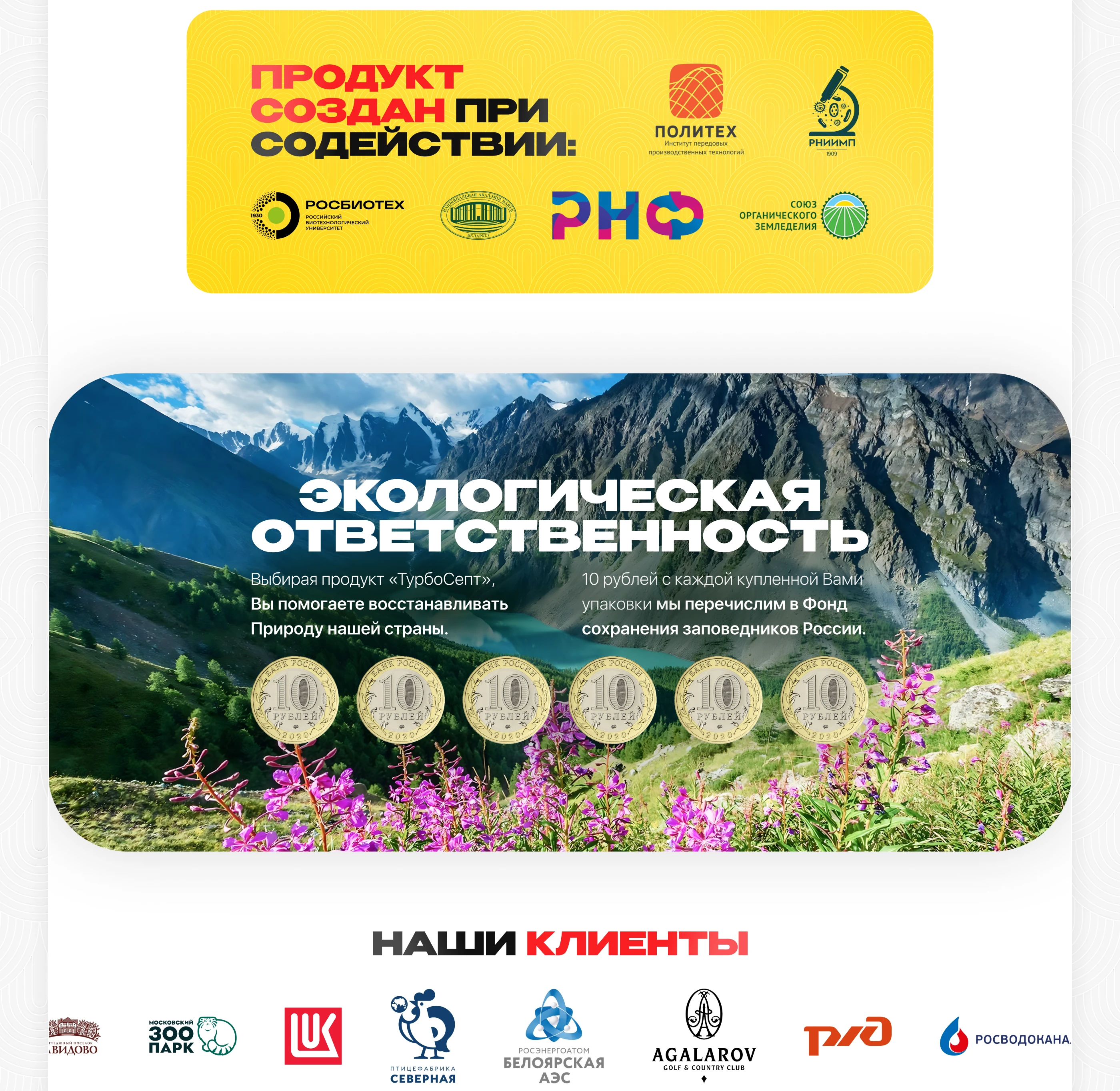 Лендинг | Средство очистки — Изображение №9 — Интерфейсы, Брендинг на Dprofile