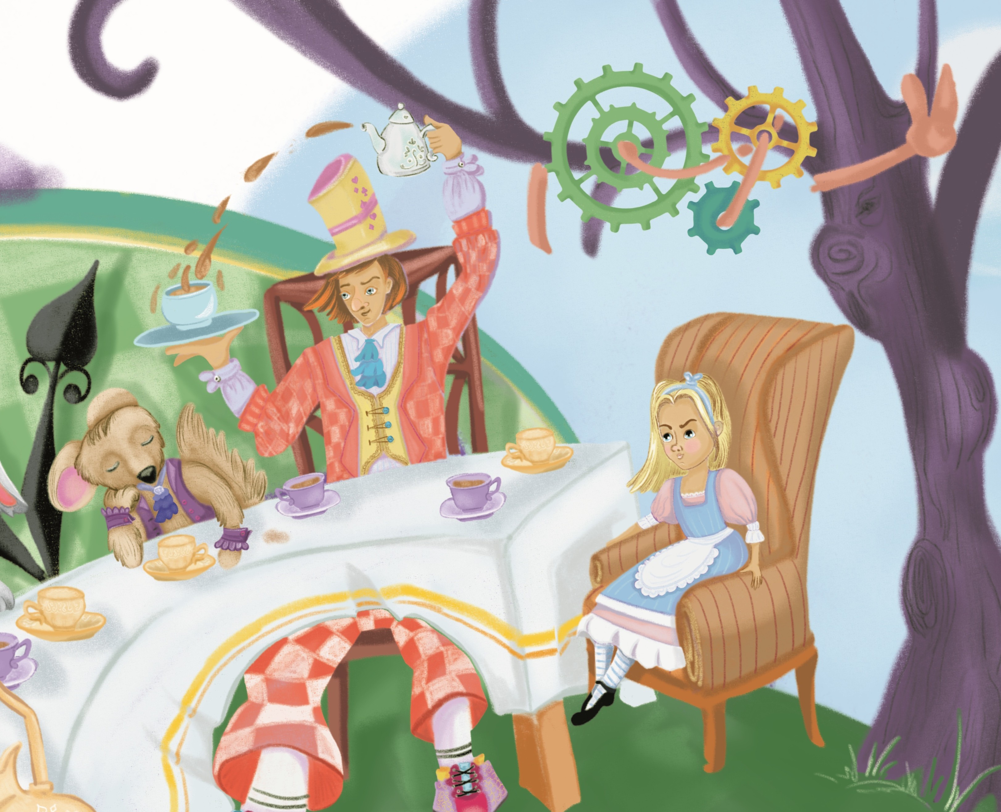 Alice in Wonderland — Иллюстрация на Dprofile
