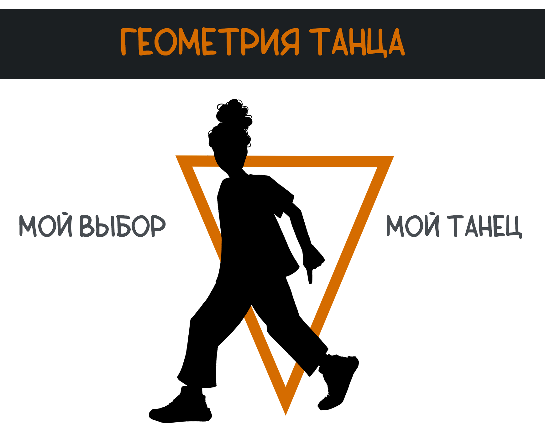 Бренд персонаж для школы студии танцев на Dprofile