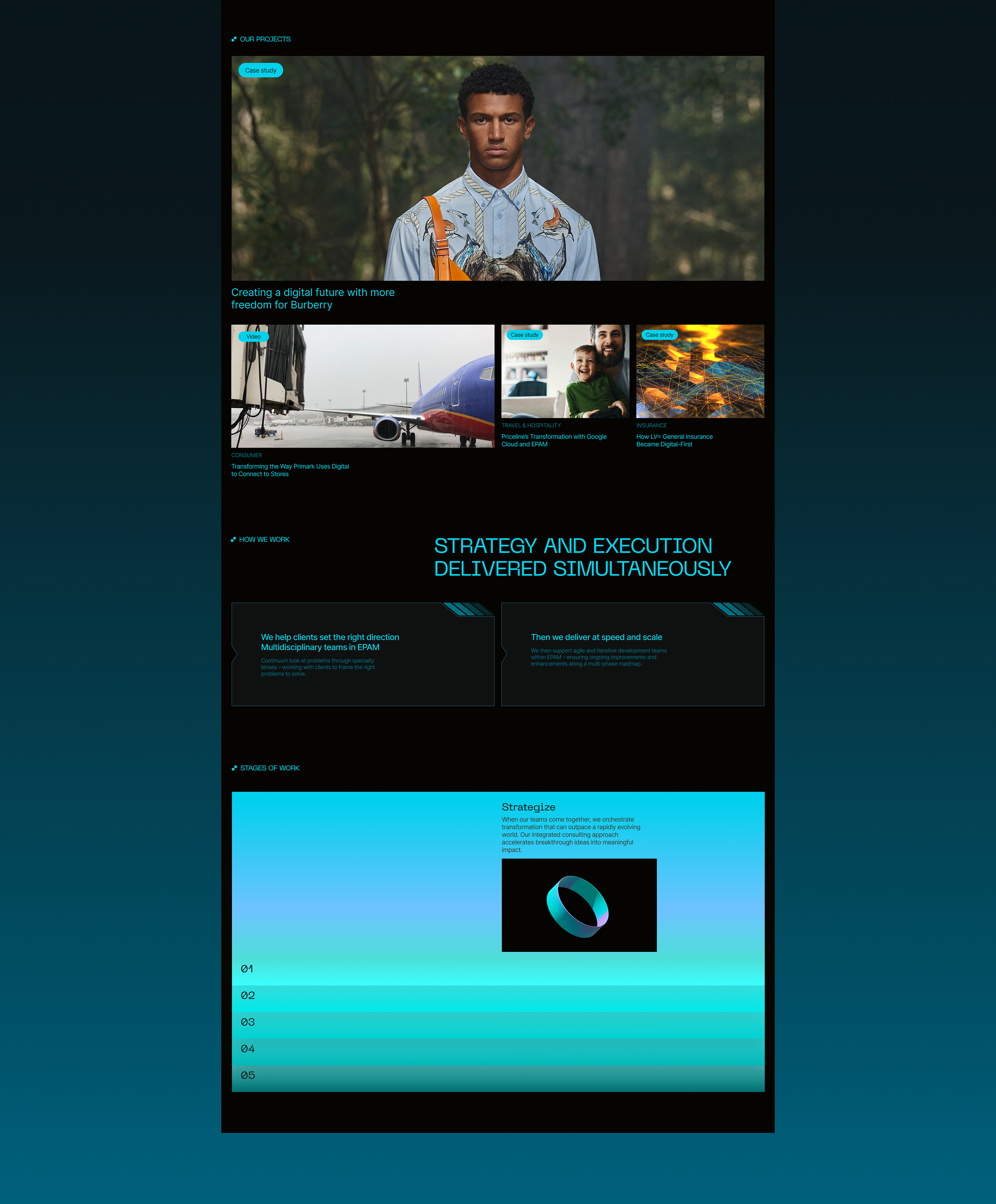 EPAM | Corporate website — Изображение №6 — Интерфейсы на Dprofile