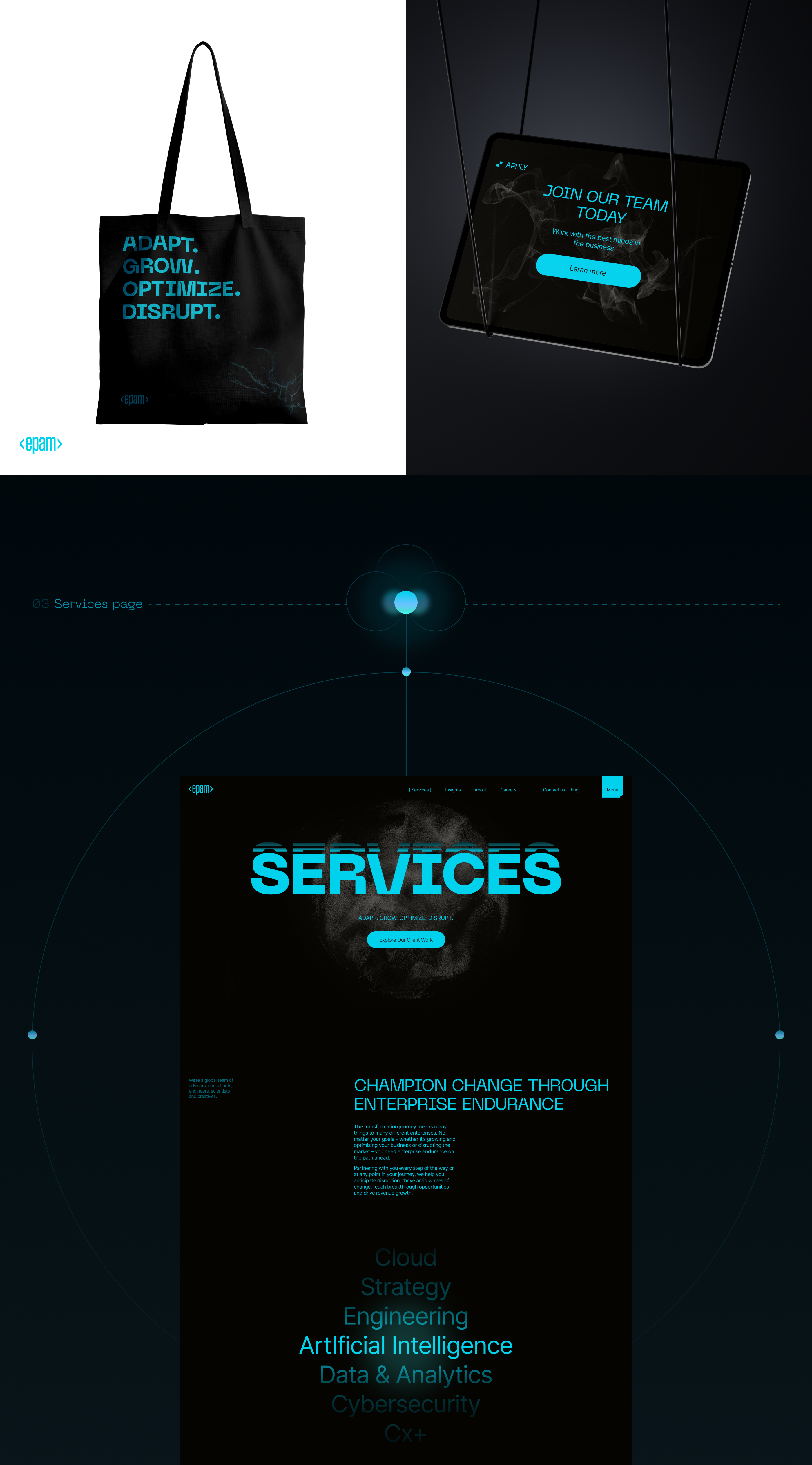 EPAM | Corporate website — Изображение №5 — Интерфейсы на Dprofile