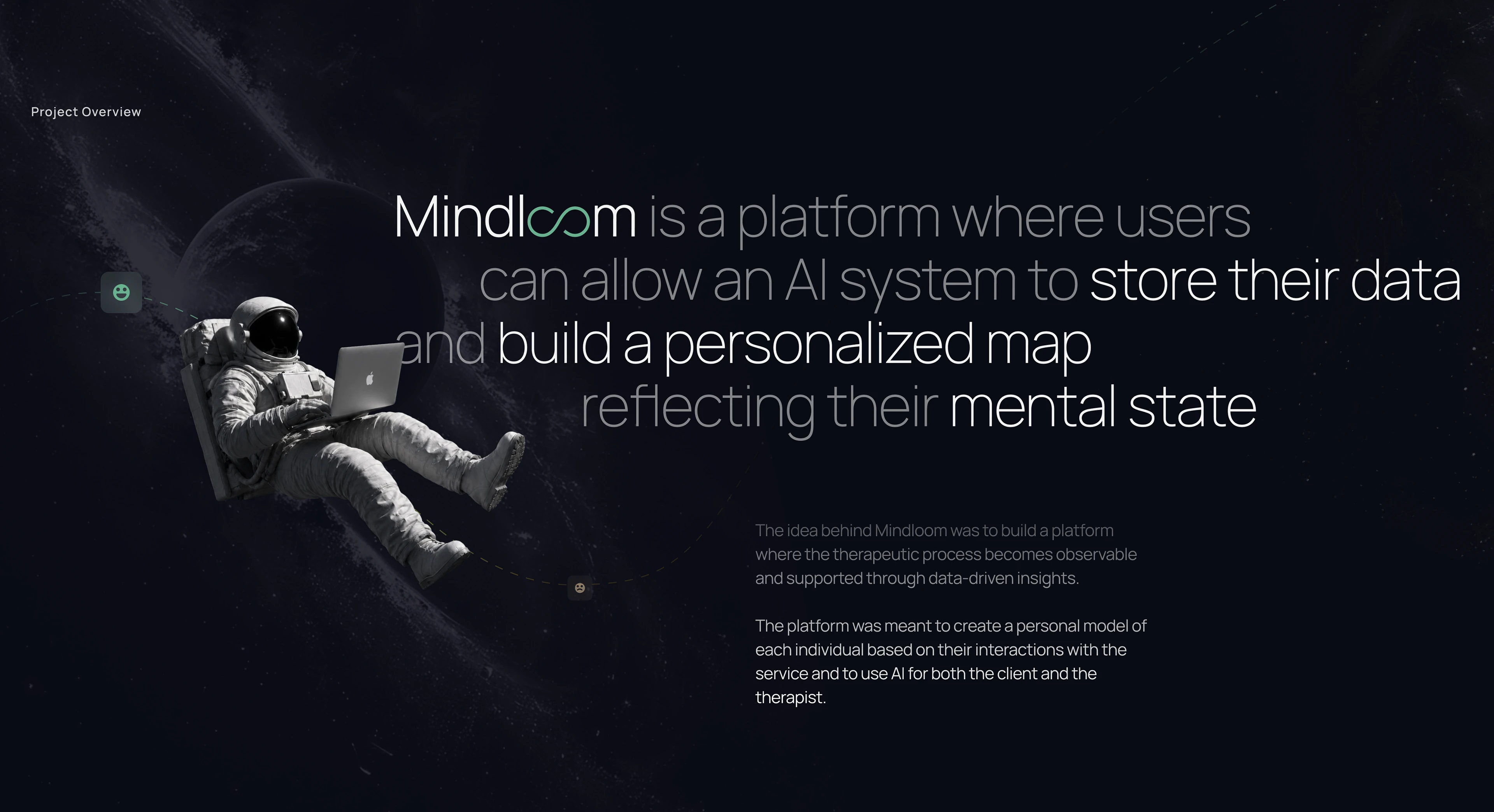 AI Chat & Immersive Mental Mapping System (Part 2) — Изображение №2 — Интерфейсы на Dprofile