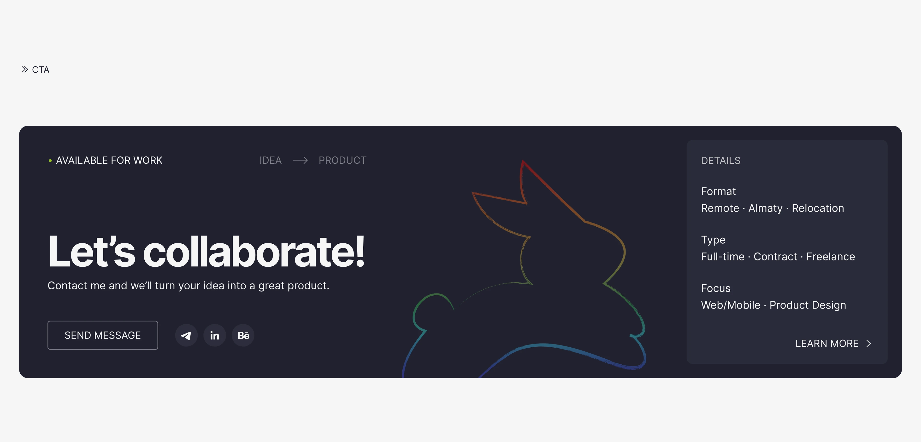 Сайт-портфолио: Figma+Codex — Изображение №9 — Интерфейсы, Брендинг на Dprofile