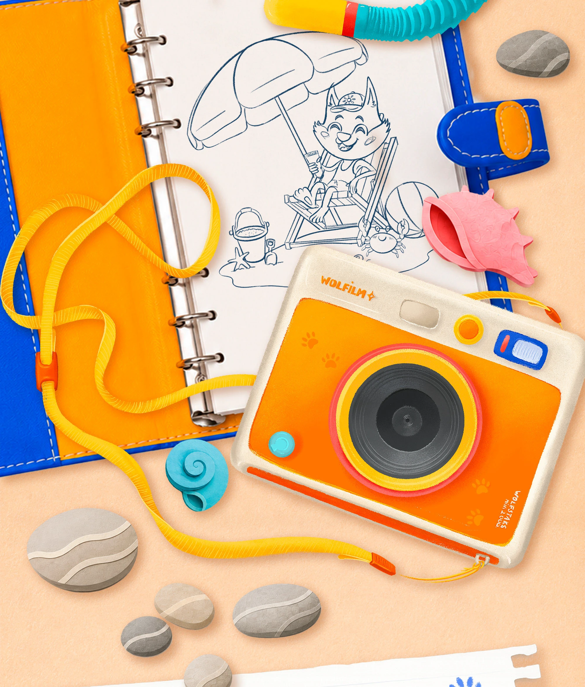 Редизайн упаковки и разработка маскота | NIVEA SUN Kids — Изображение №6 — Иллюстрация, Графика на Dprofile