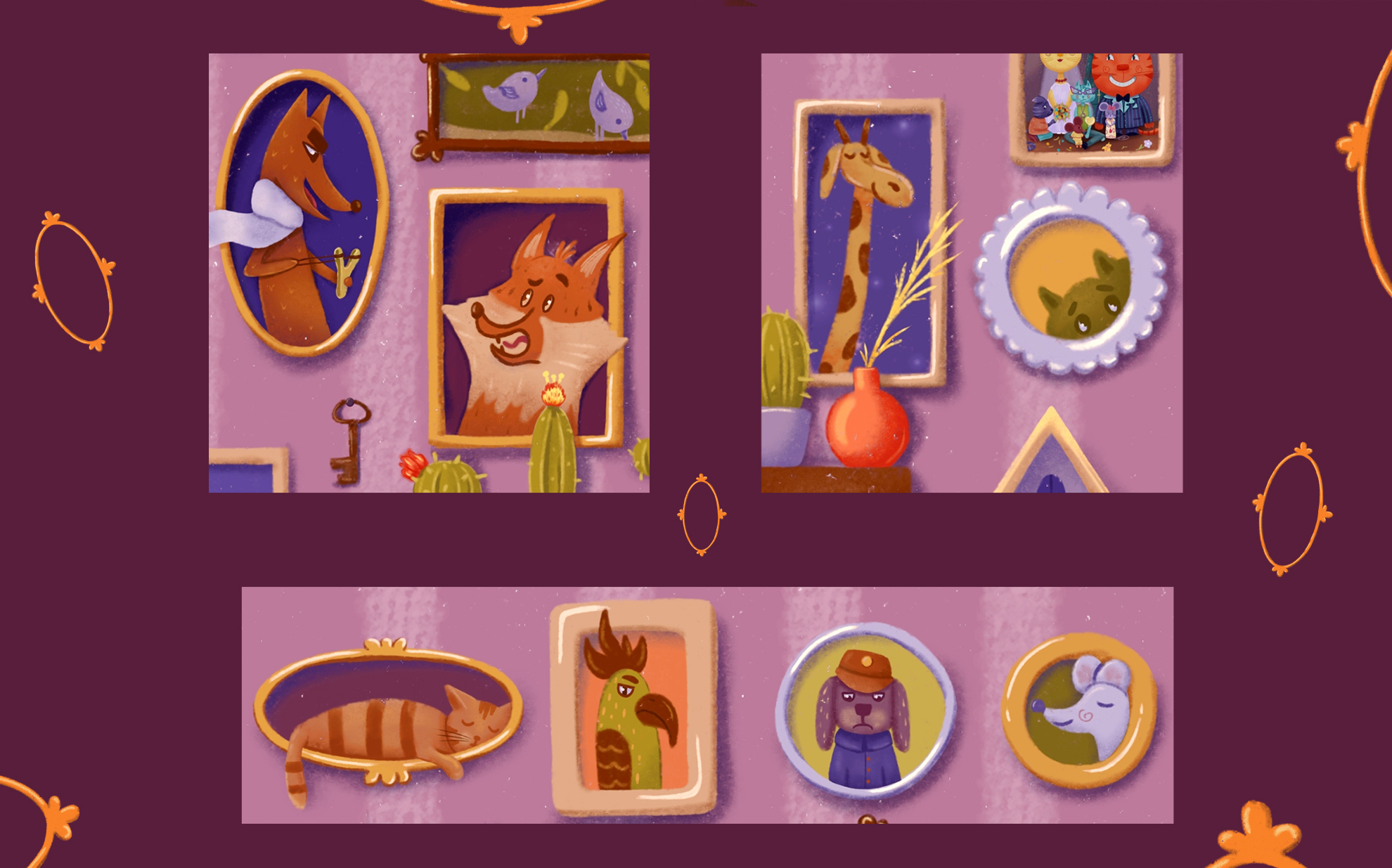 Иллюстрация "Стена с портретами". — Изображение №7 — Иллюстрация на Dprofile