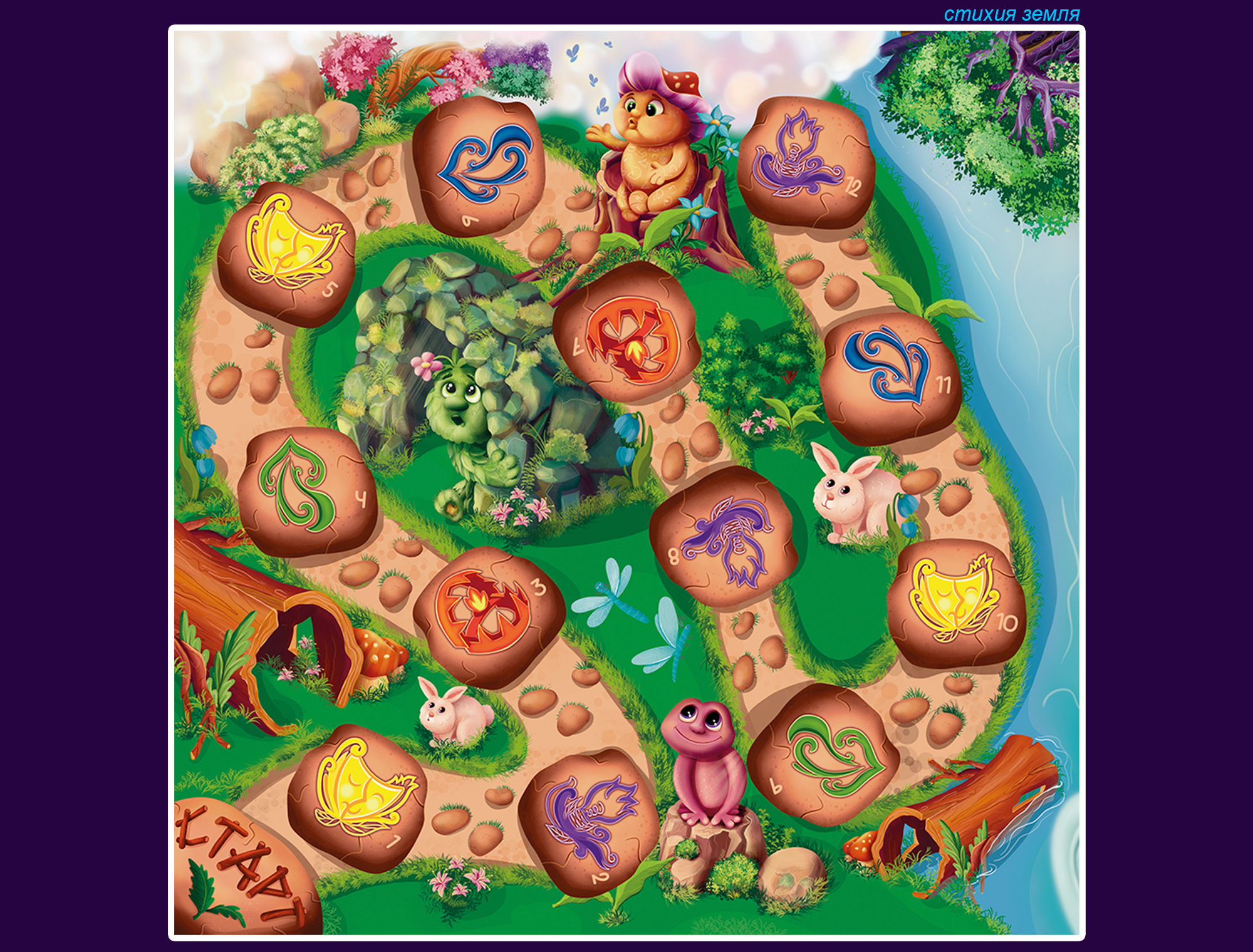 Дизайн детской напольной игры-путешествия — Изображение №7 — Иллюстрация, Графика на Dprofile