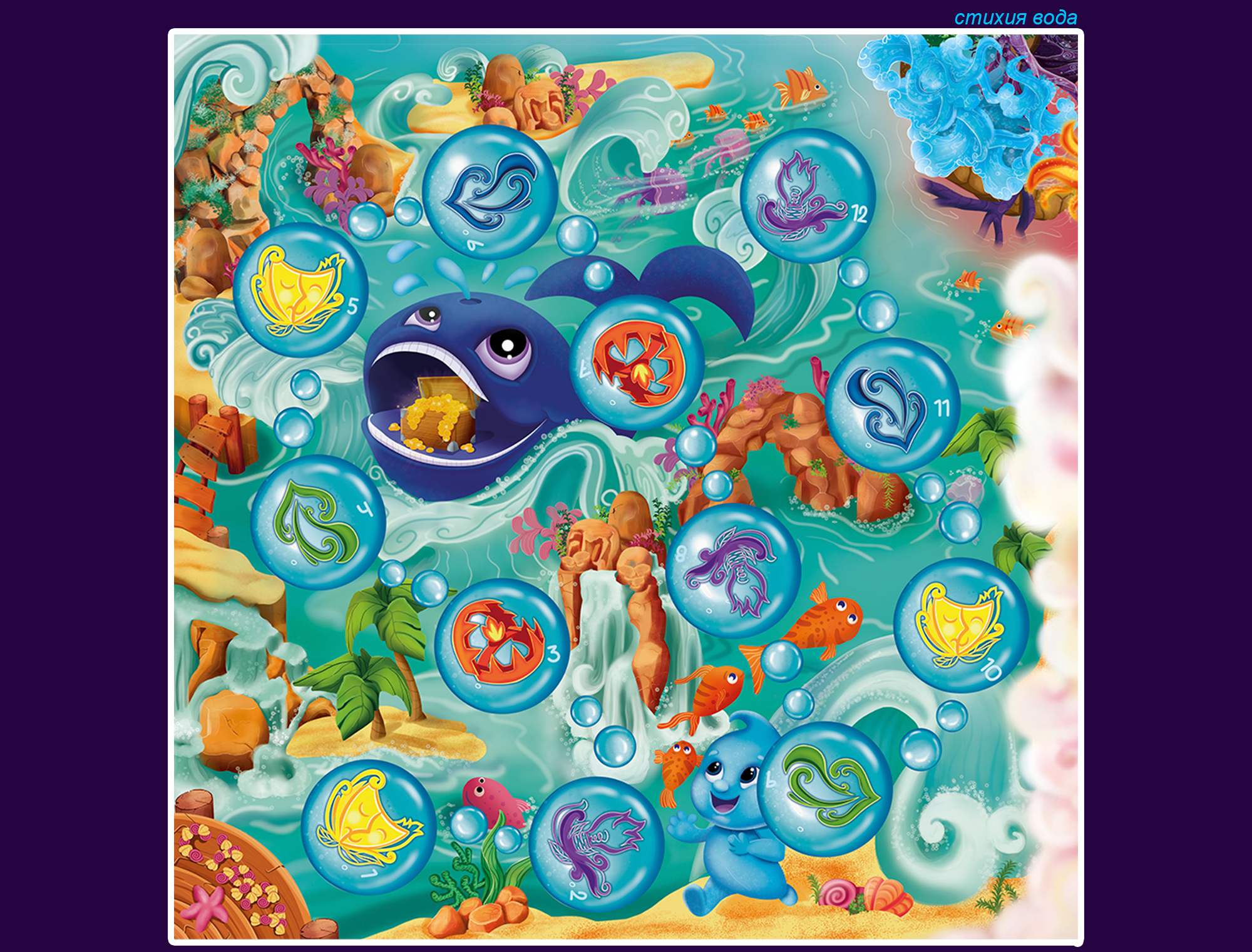 Дизайн детской напольной игры-путешествия — Изображение №8 — Иллюстрация, Графика на Dprofile