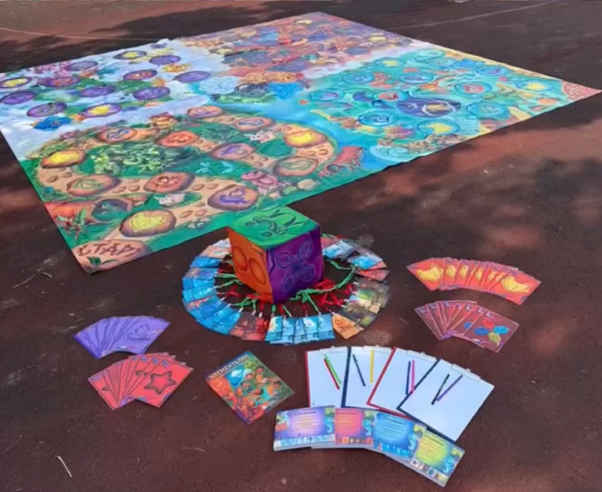 Дизайн детской напольной игры-путешествия — Изображение №15 — Иллюстрация, Графика на Dprofile