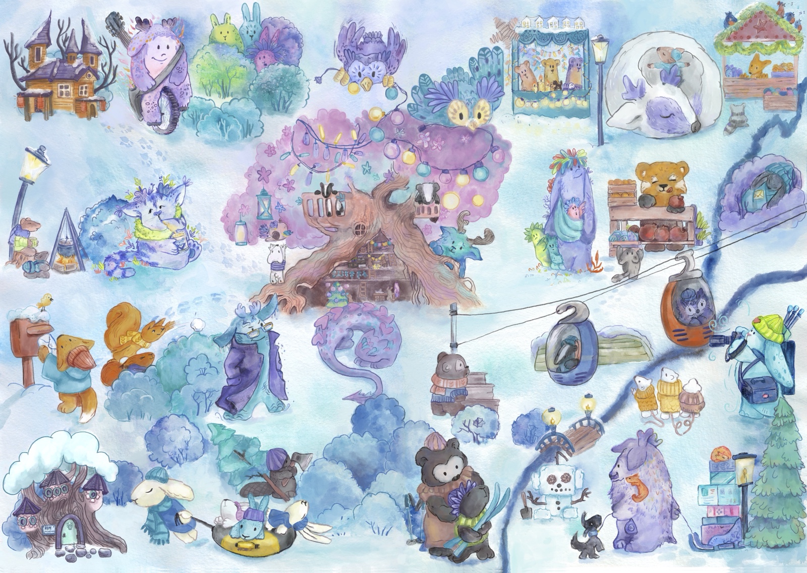 Новогодняя адвент-игра — Изображение №9 — Иллюстрация на Dprofile