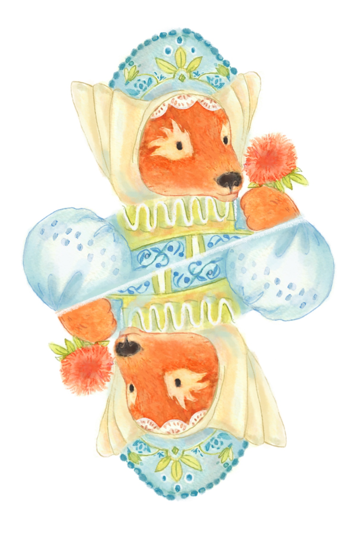 Игральные лесные карты. — Изображение №24 — Иллюстрация на Dprofile