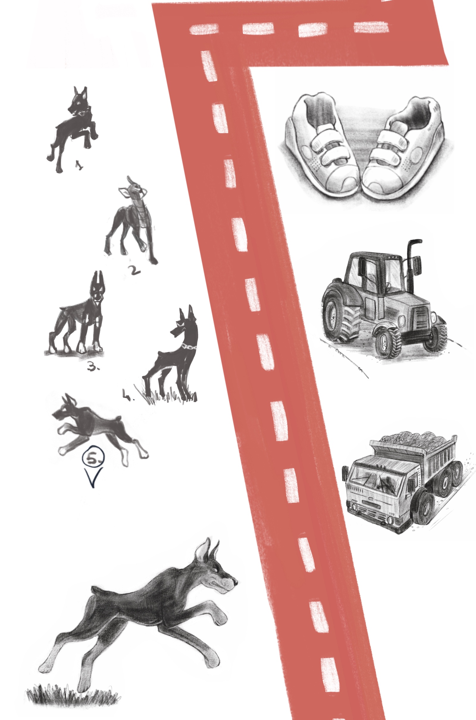 Обложка и иллюстрации к книге «Вырваться с севера» — Изображение №5 — Иллюстрация, Графика на Dprofile