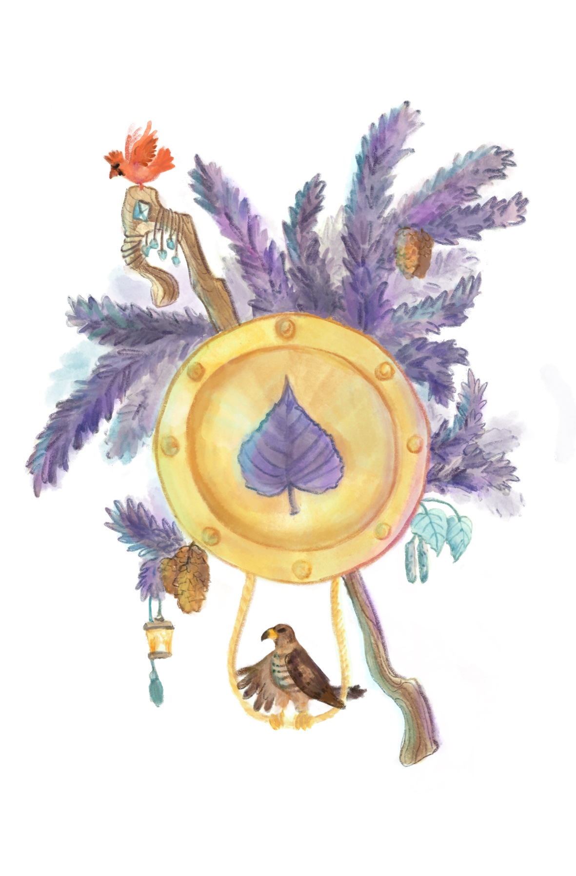 Игральные лесные карты. — Изображение №9 — Иллюстрация на Dprofile