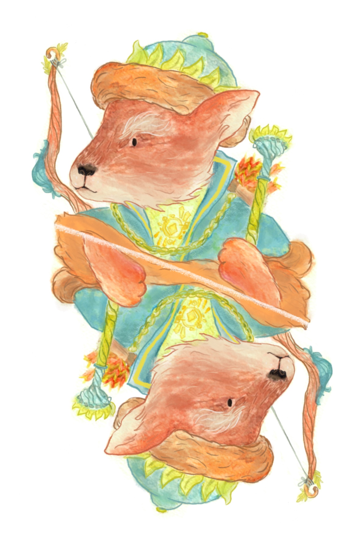 Игральные лесные карты. — Изображение №22 — Иллюстрация на Dprofile